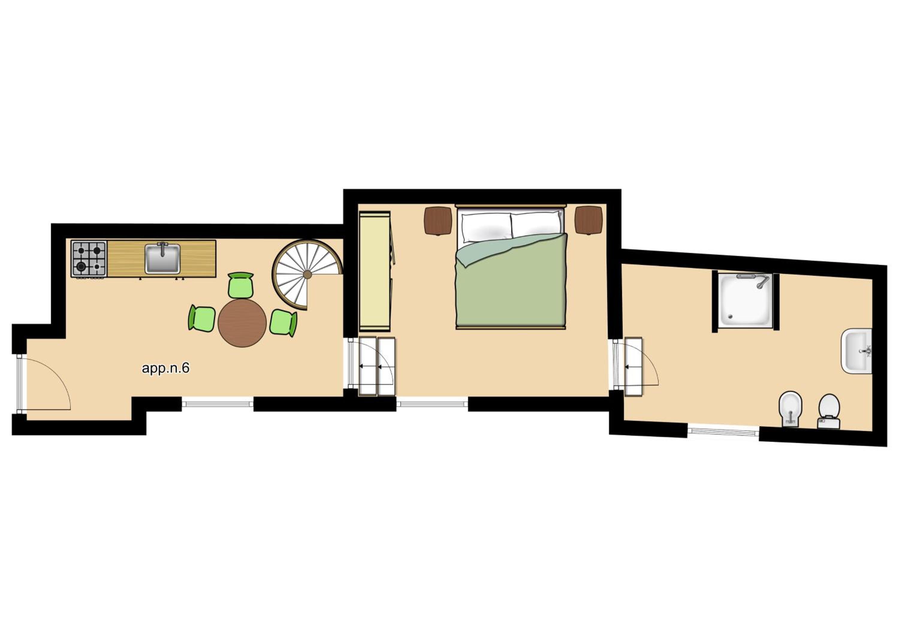 Apartment with Sea View and Terrace photo 2