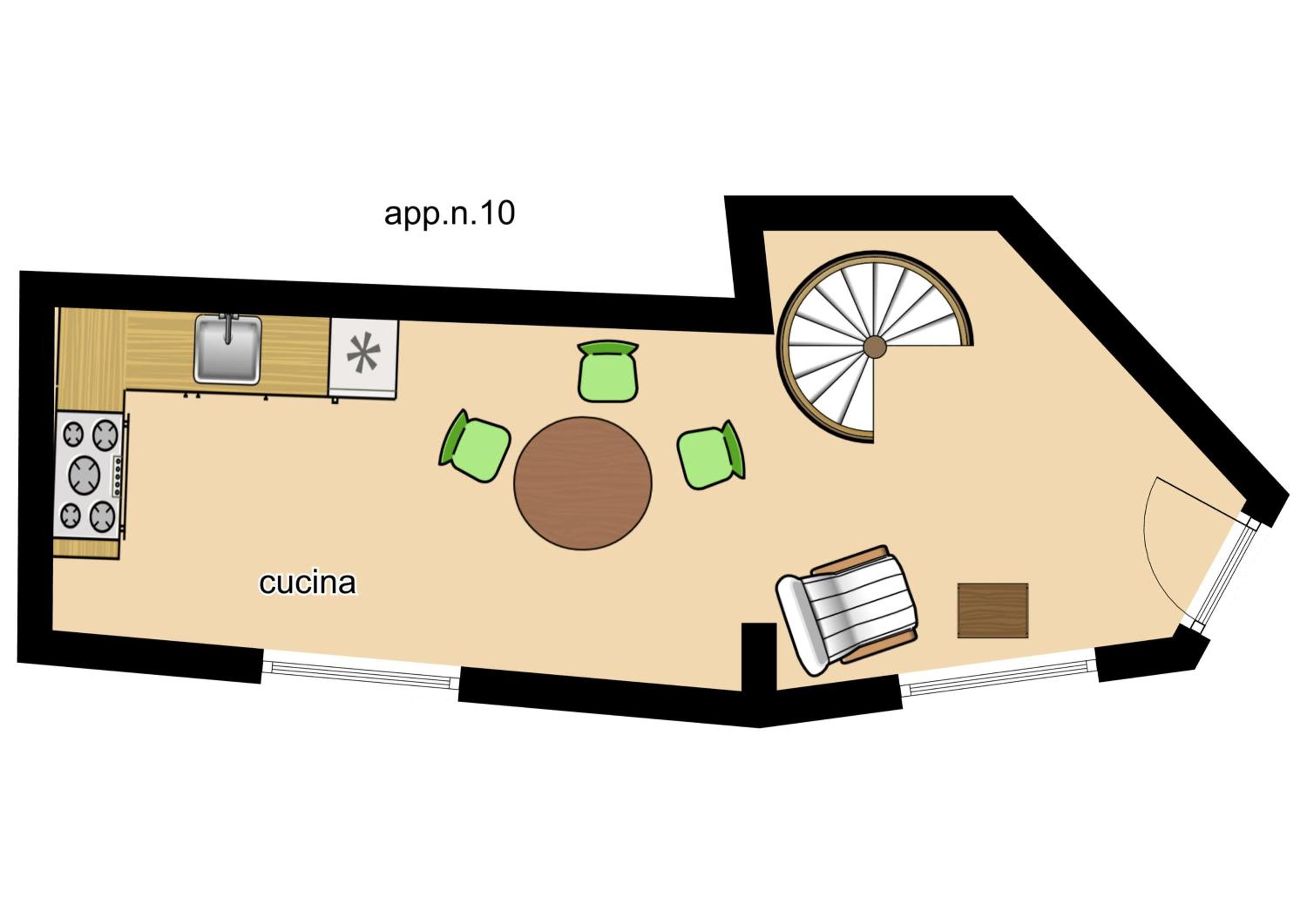 Apartment with Mountain View and Terrace photo 3