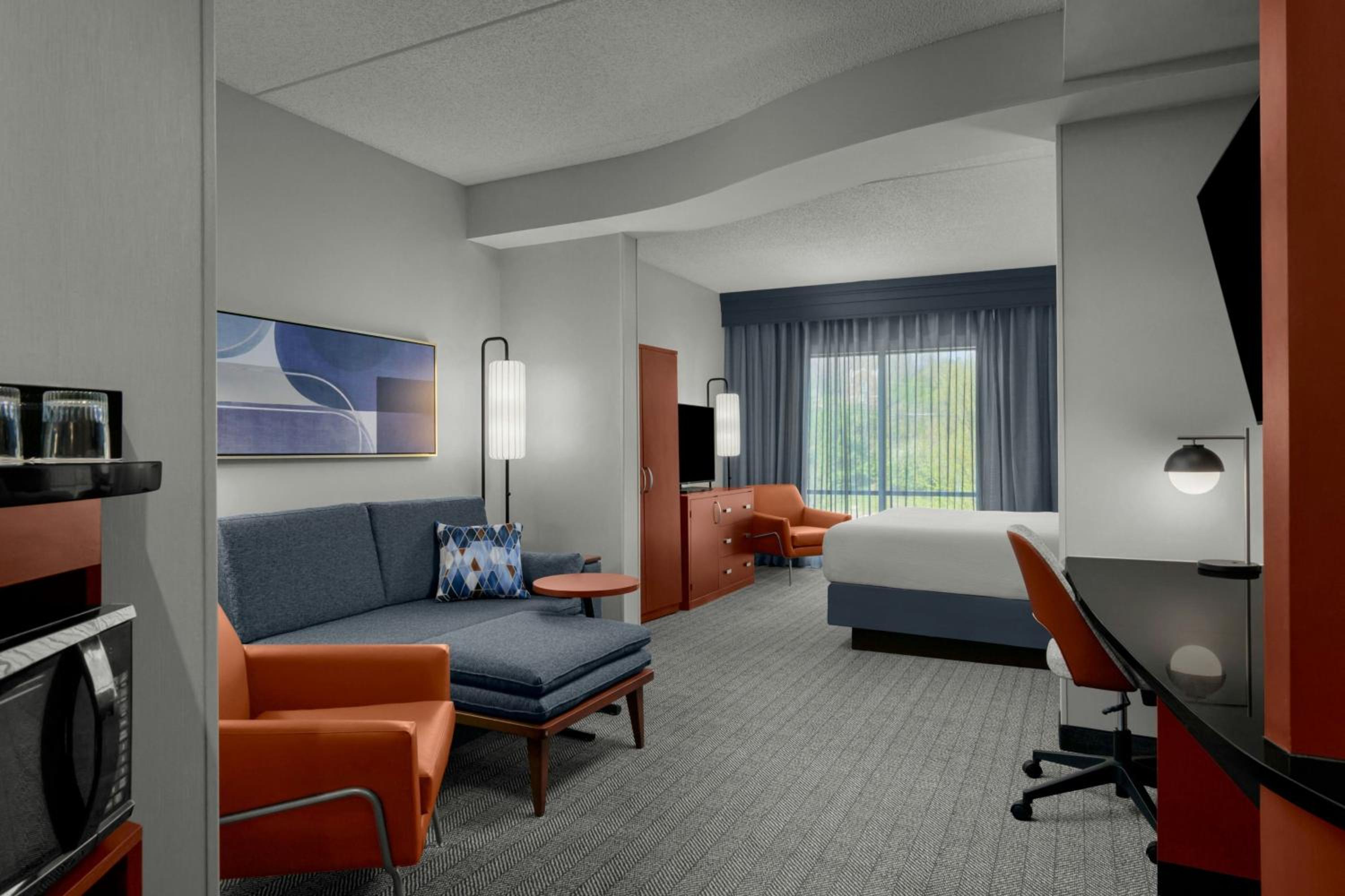 Studio with King Bed and Sofa Bed