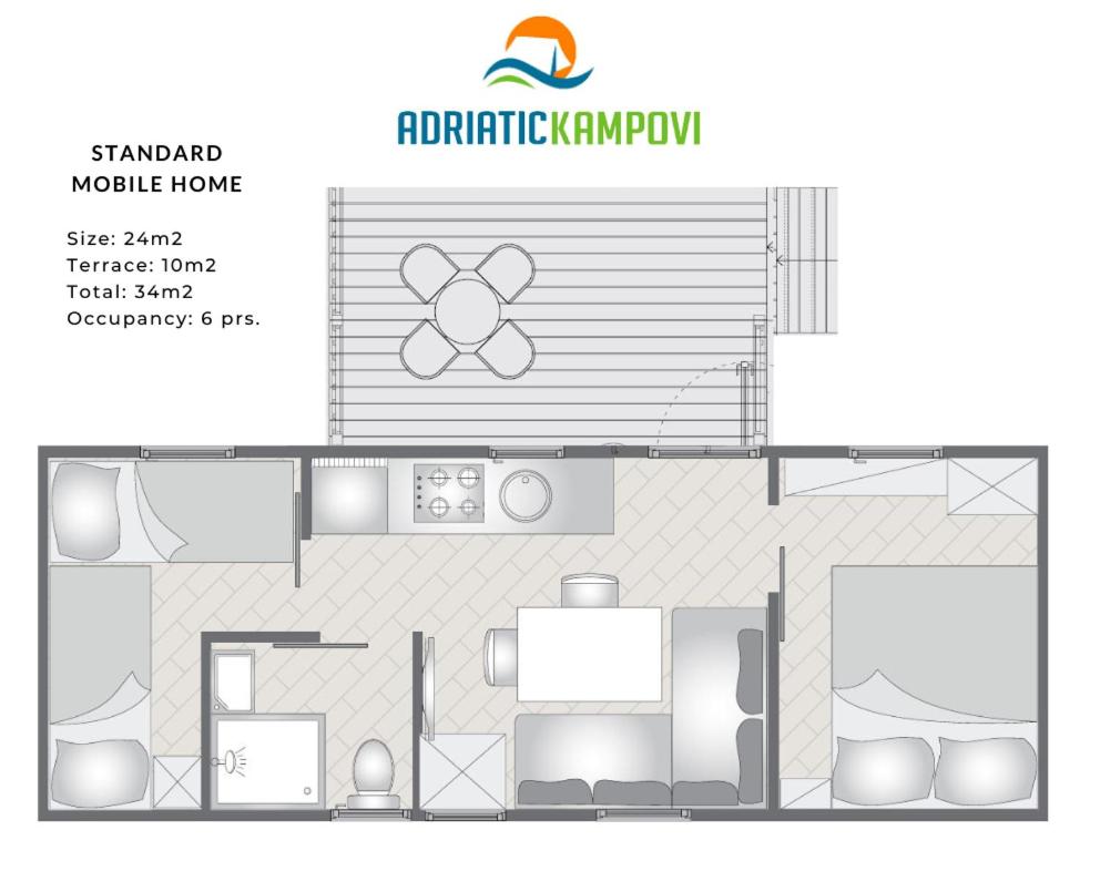 Standard Two-Bedroom Mobile Home - Photo 7