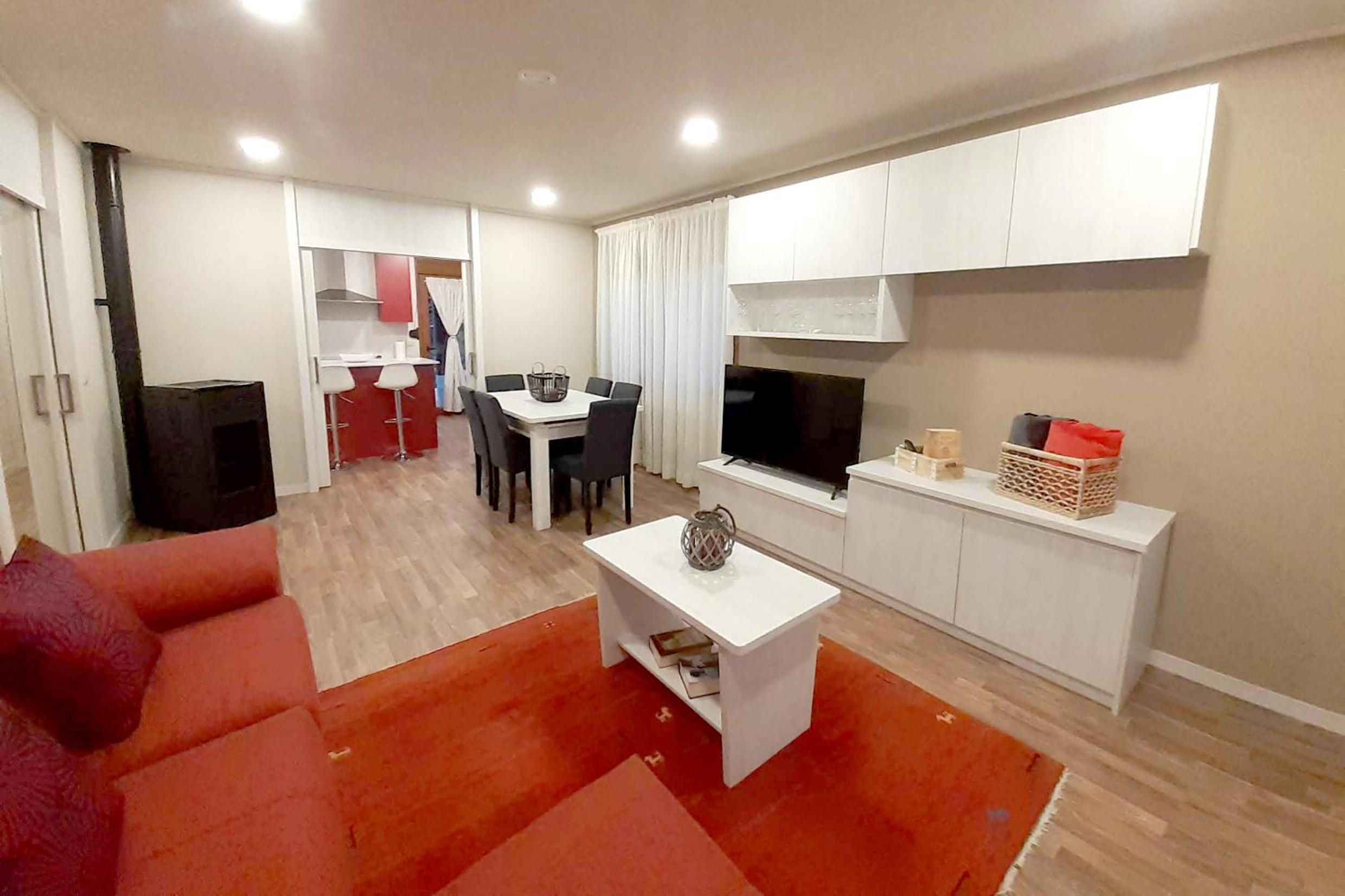 Casa de tres habitaciones