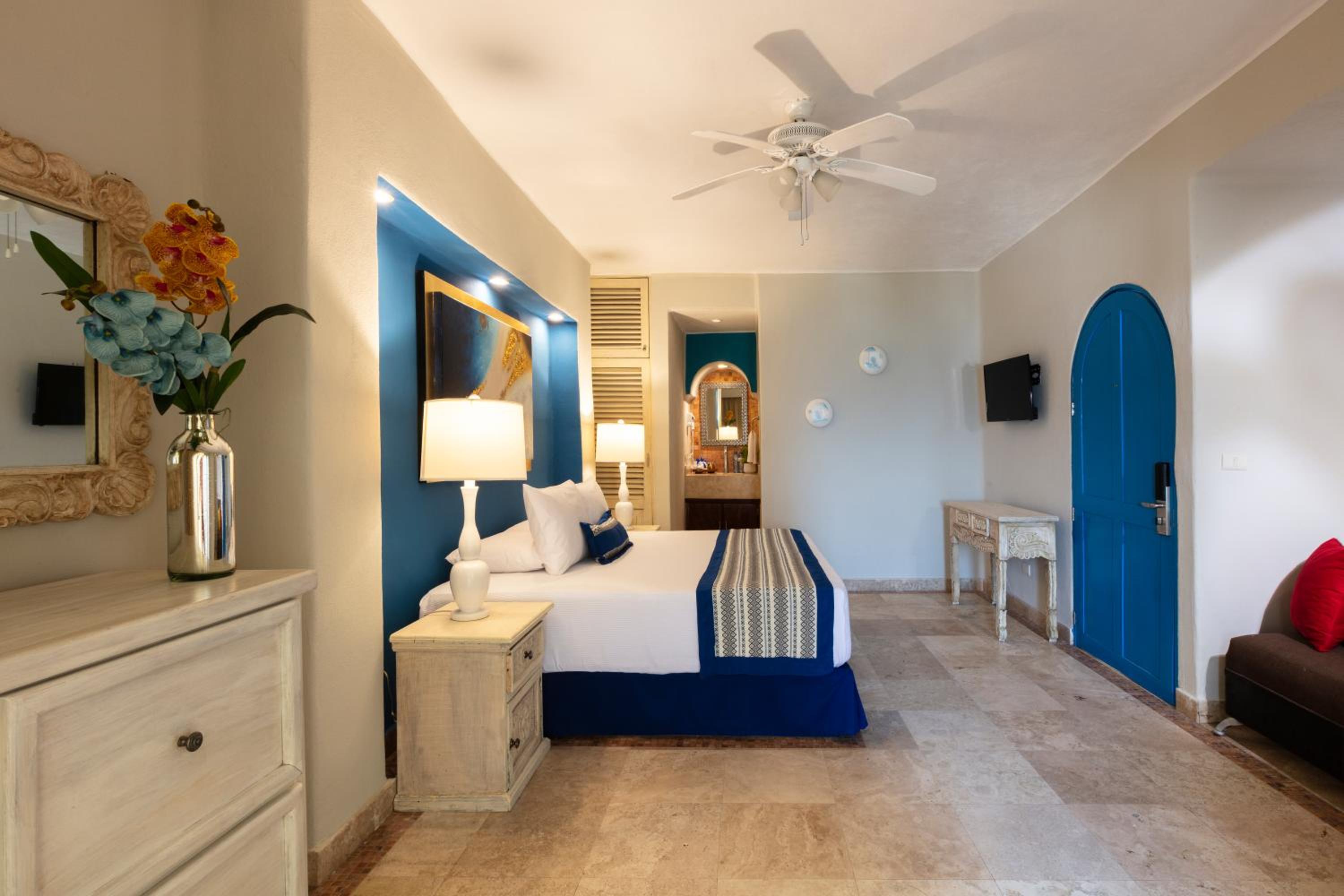 Blue Serene Standard King Bed - Photo 1