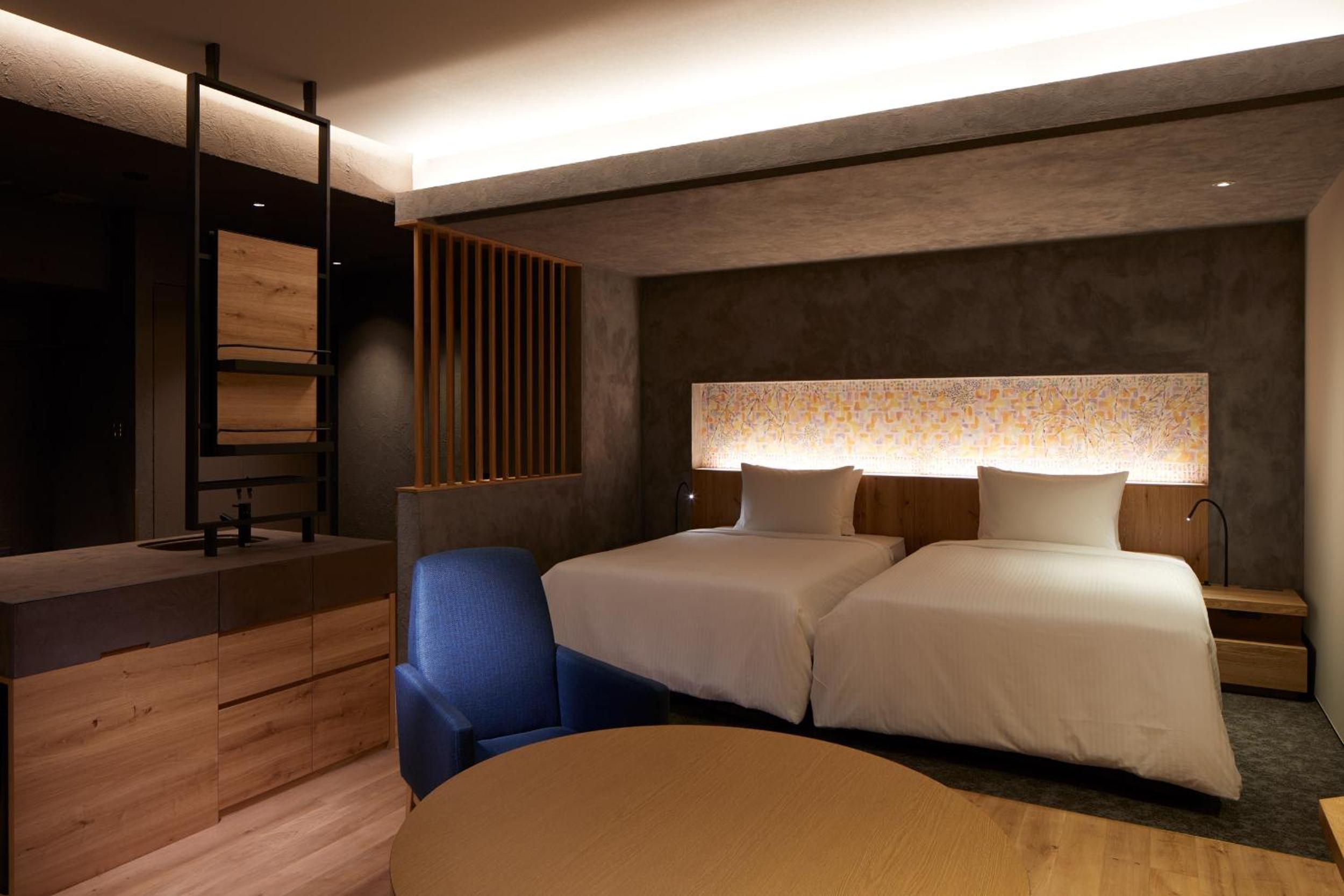 Twin Room (1-2F) with Semi Open-Air Bath (47㎡) Non-Smoking - Photo 8