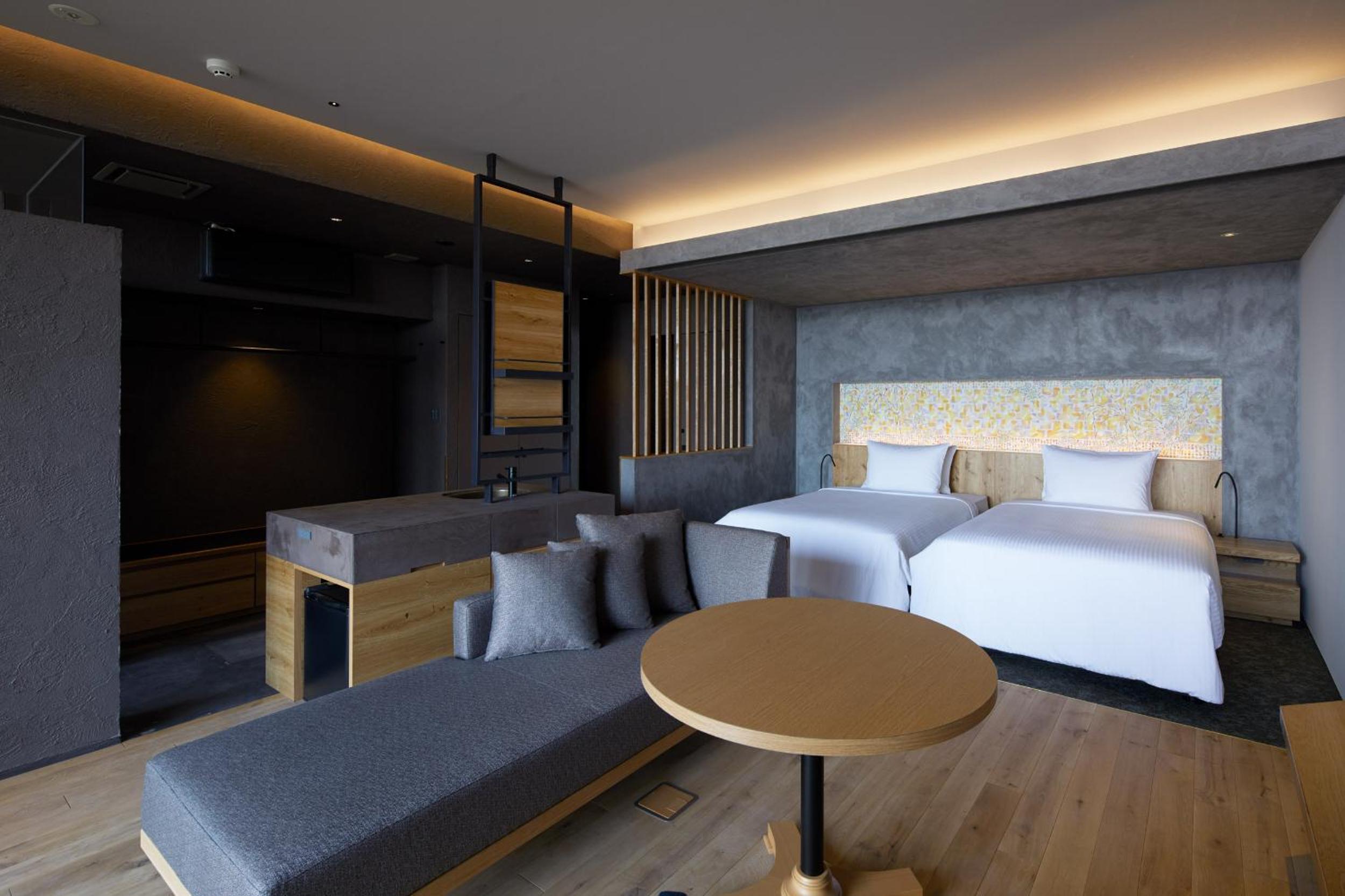 Twin Room (1-2F) with Semi Open-Air Bath (47㎡) Non-Smoking - Photo 7