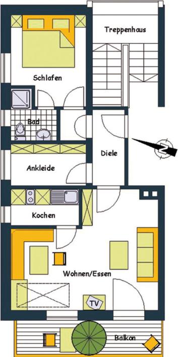 Superior One-Bedroom Apartment with Mountain View photo 2