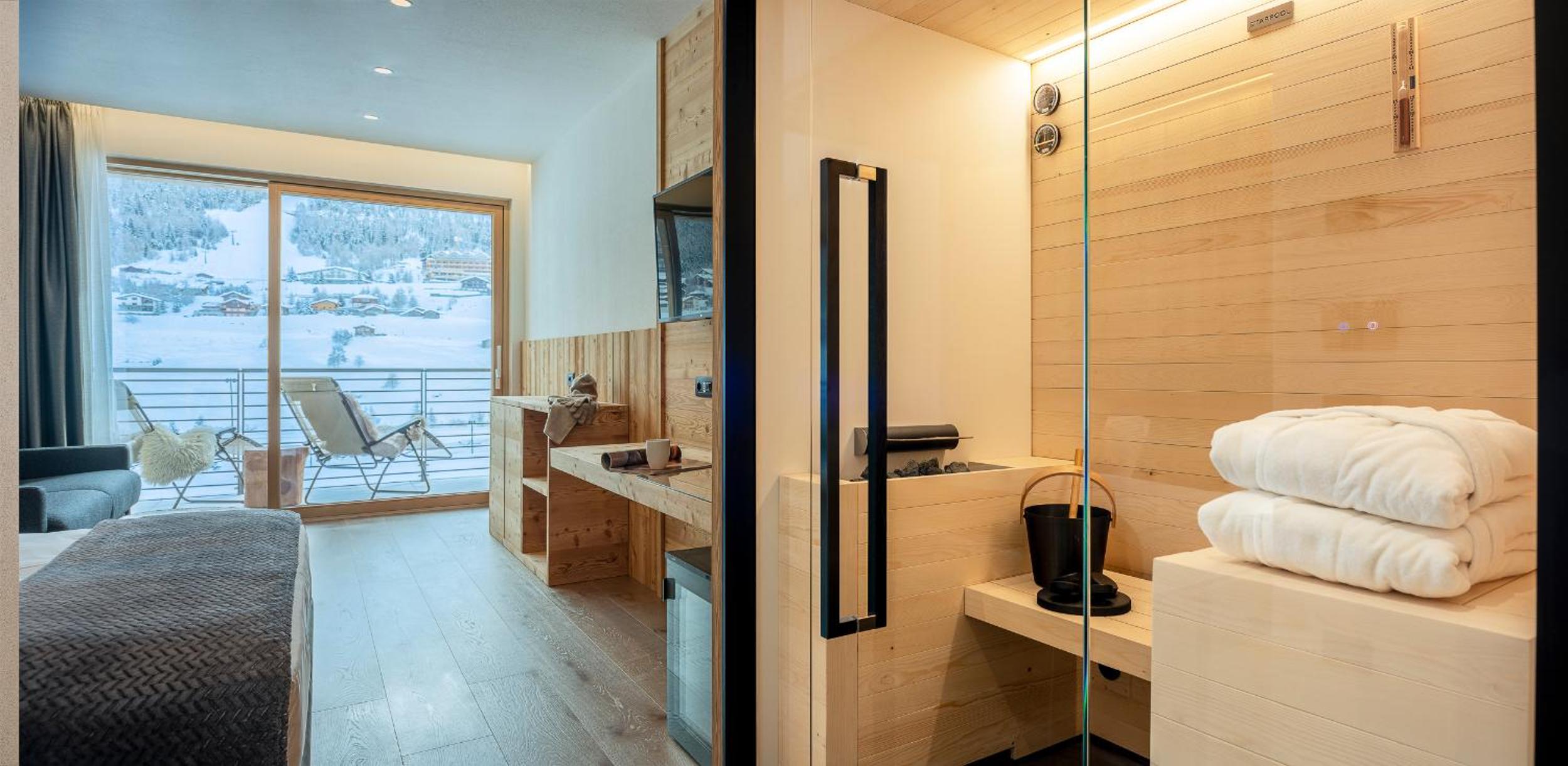 Junior Suite with Sauna