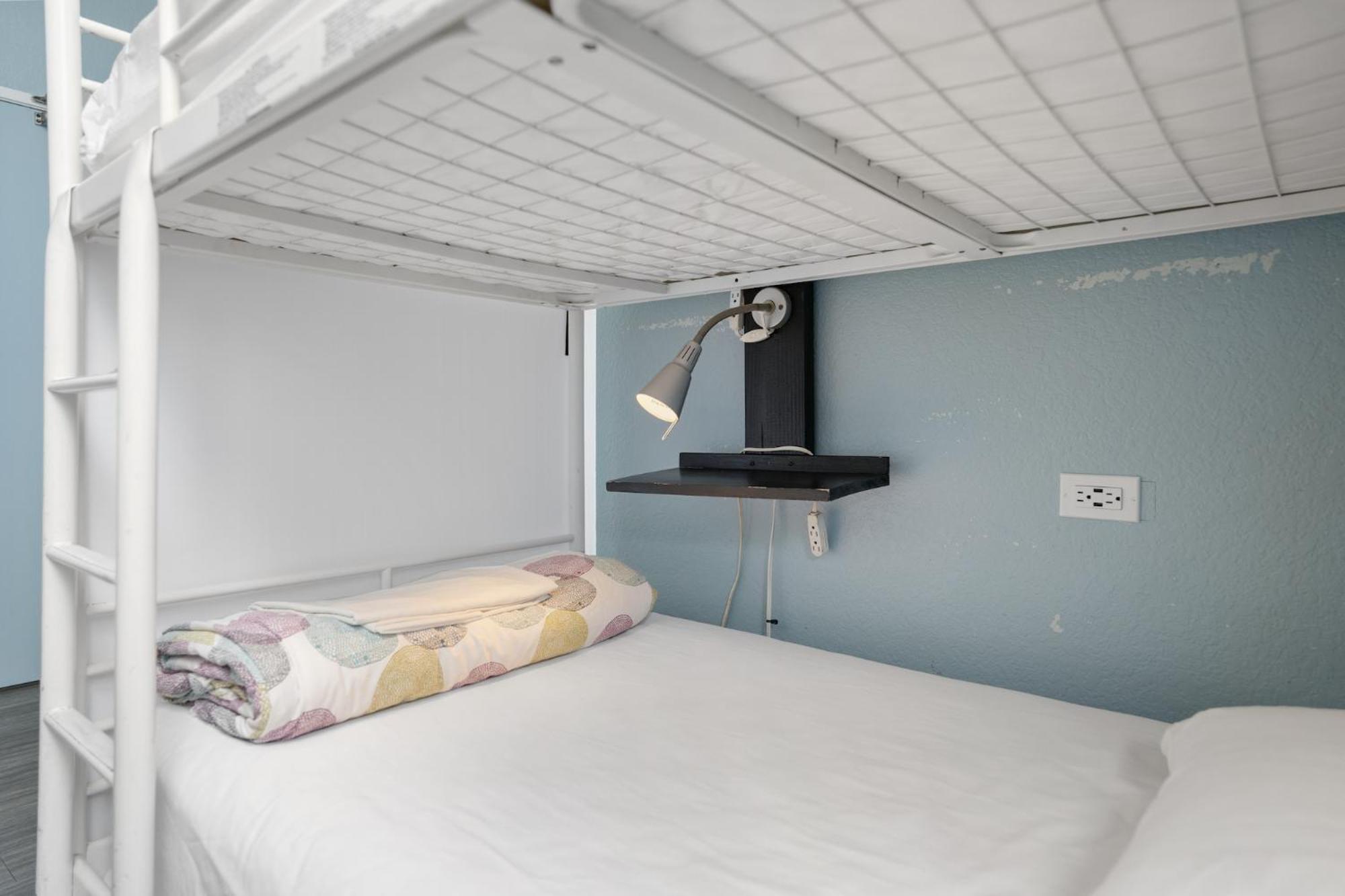 2 Beds in 8-Bed Mixed Dorm with Shared Washroom