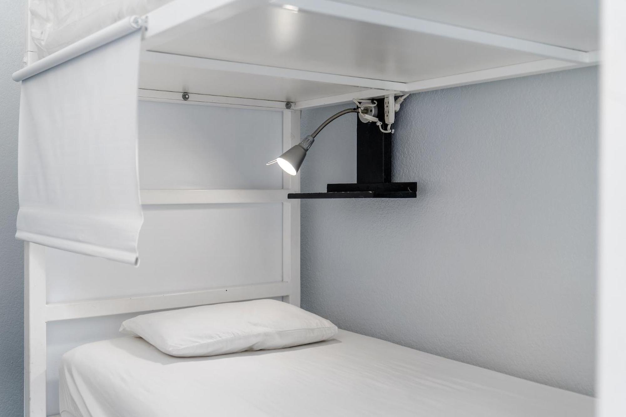 Bed in 8-Bed Mixed Dorm with Shared Washroom