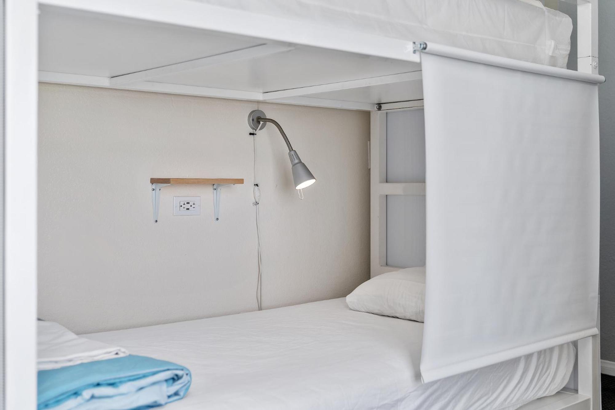 2 Beds in 8-Bed Mixed Dorm with Shared Washroom