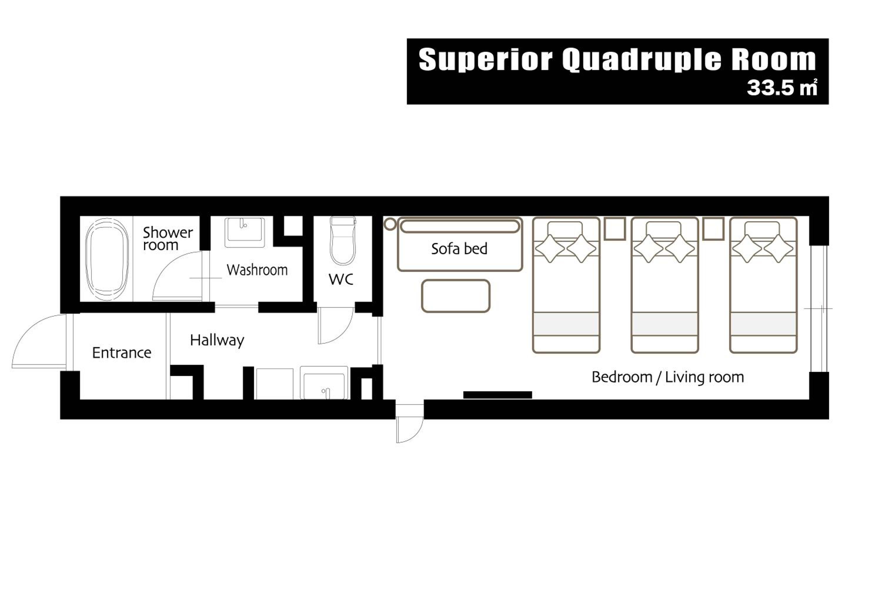 Superior Quadruple Room - Photo 23