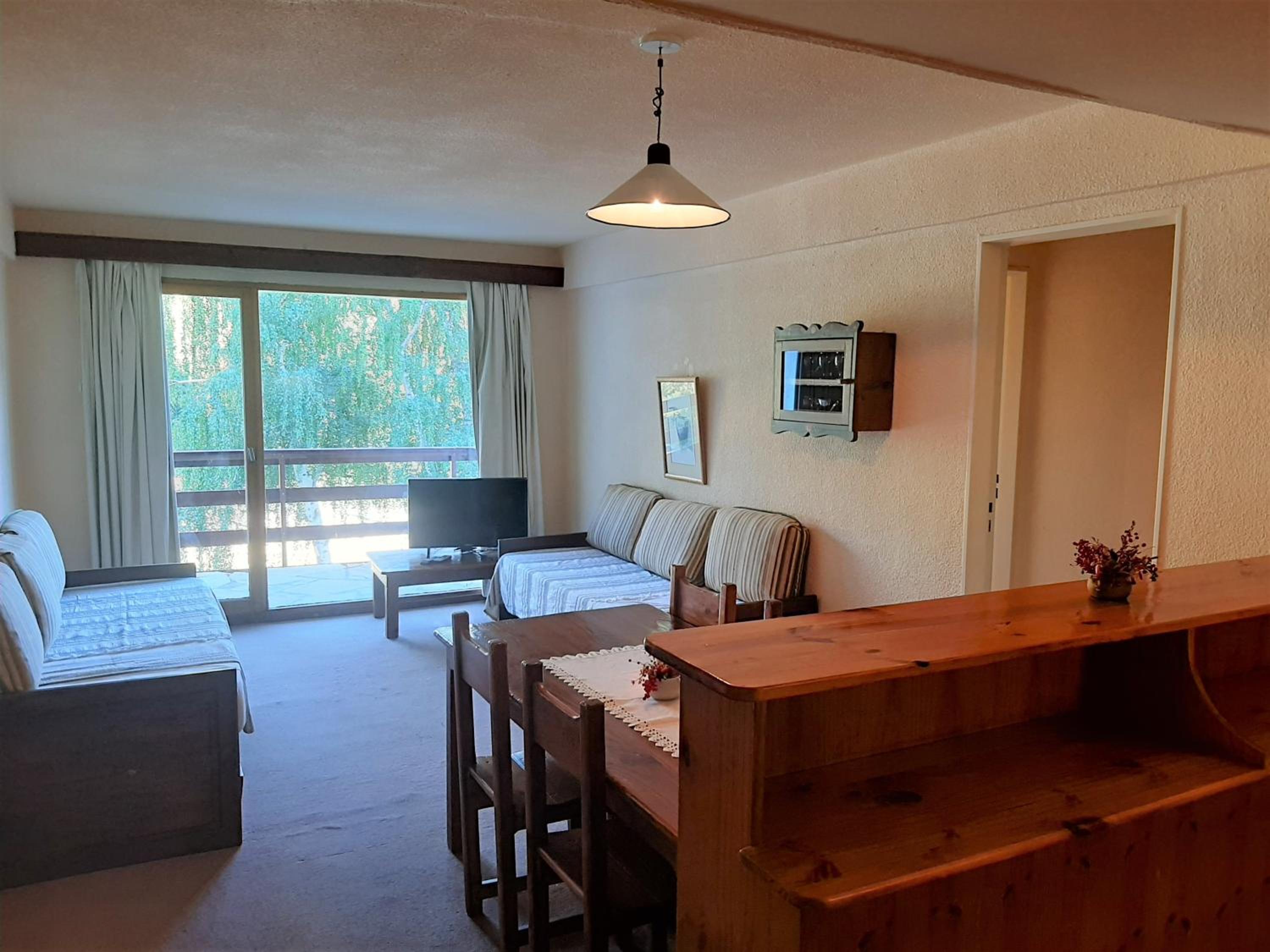 One-Bedroom Apartment with Balcony and Mountain View  