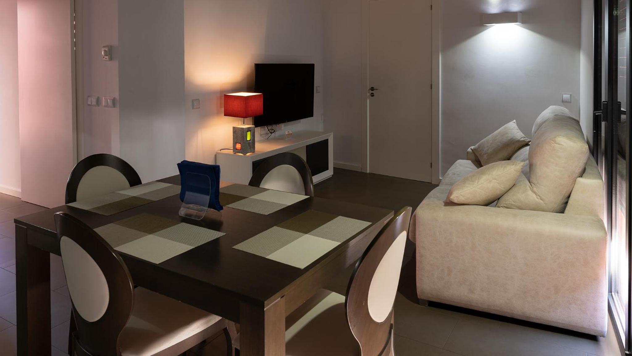 Apartamento de un dormitorio en el segundo piso