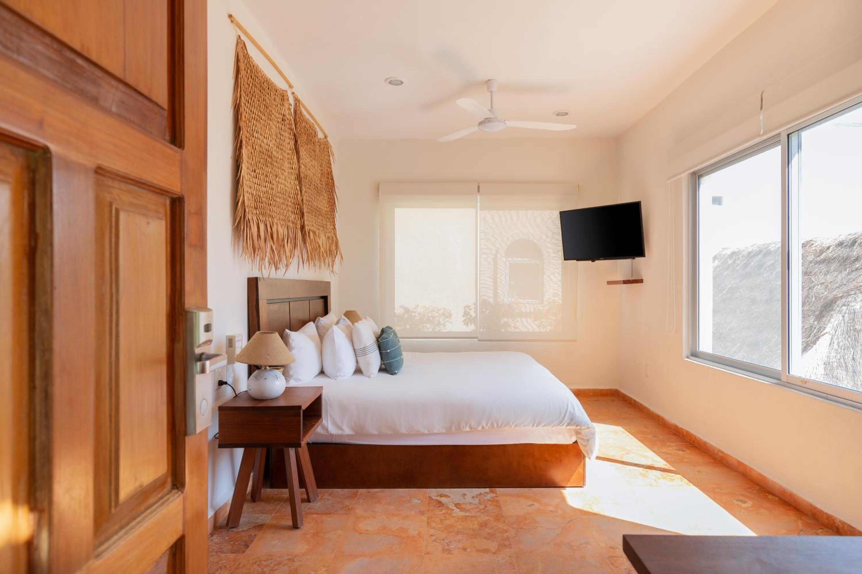 Habitación con vista al jardín