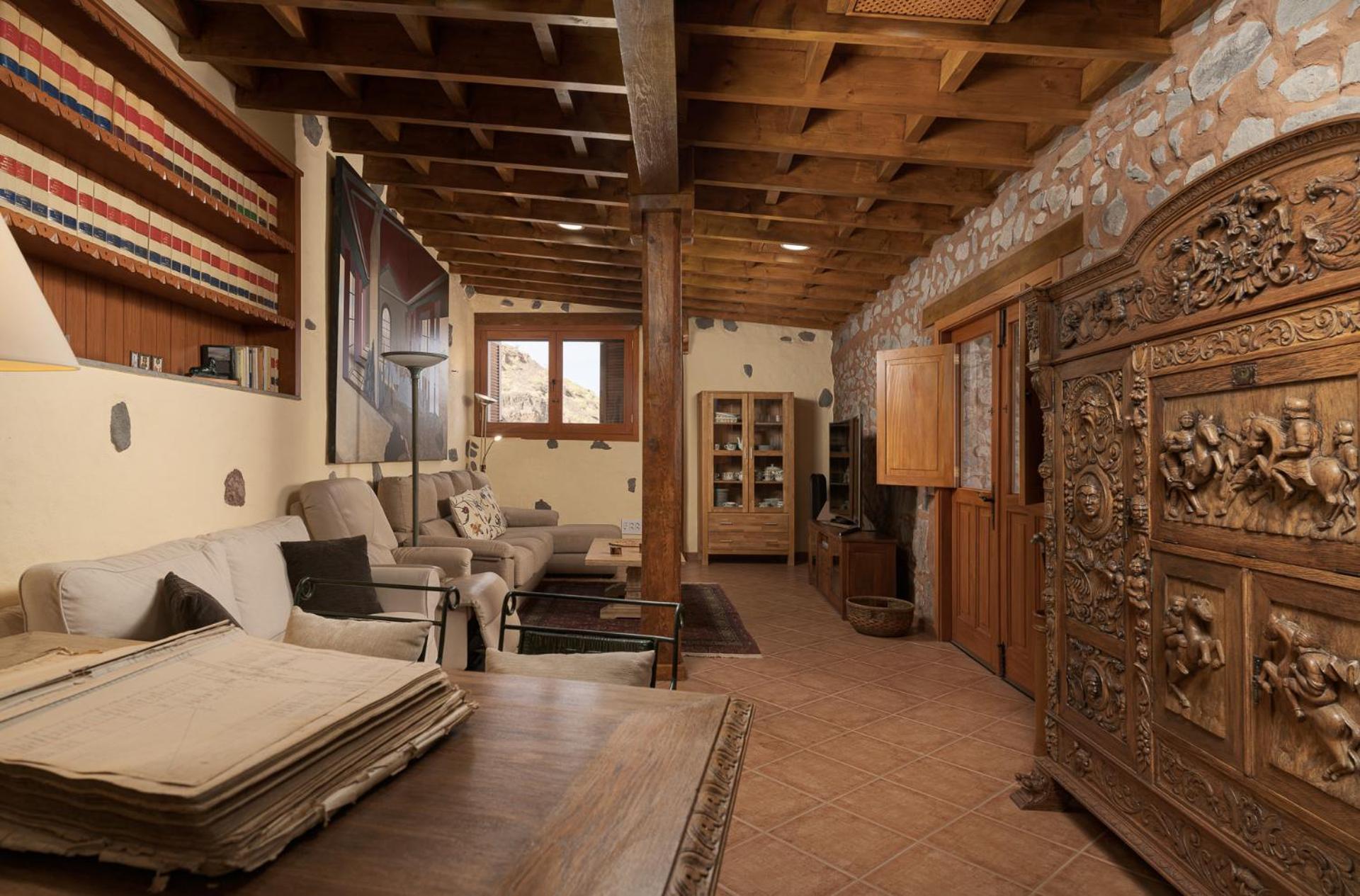 Villa con vistas al jardín
