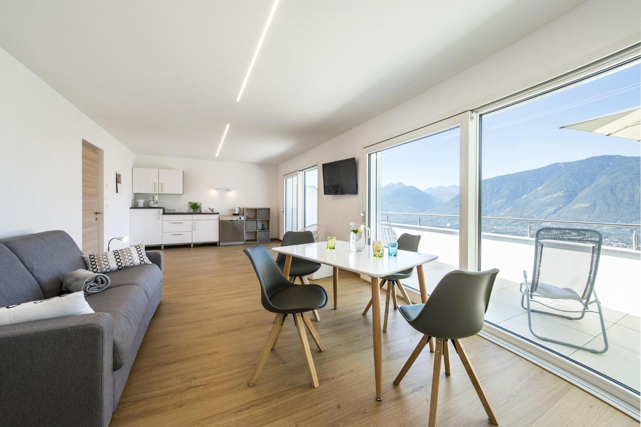Apartment with Mountain View