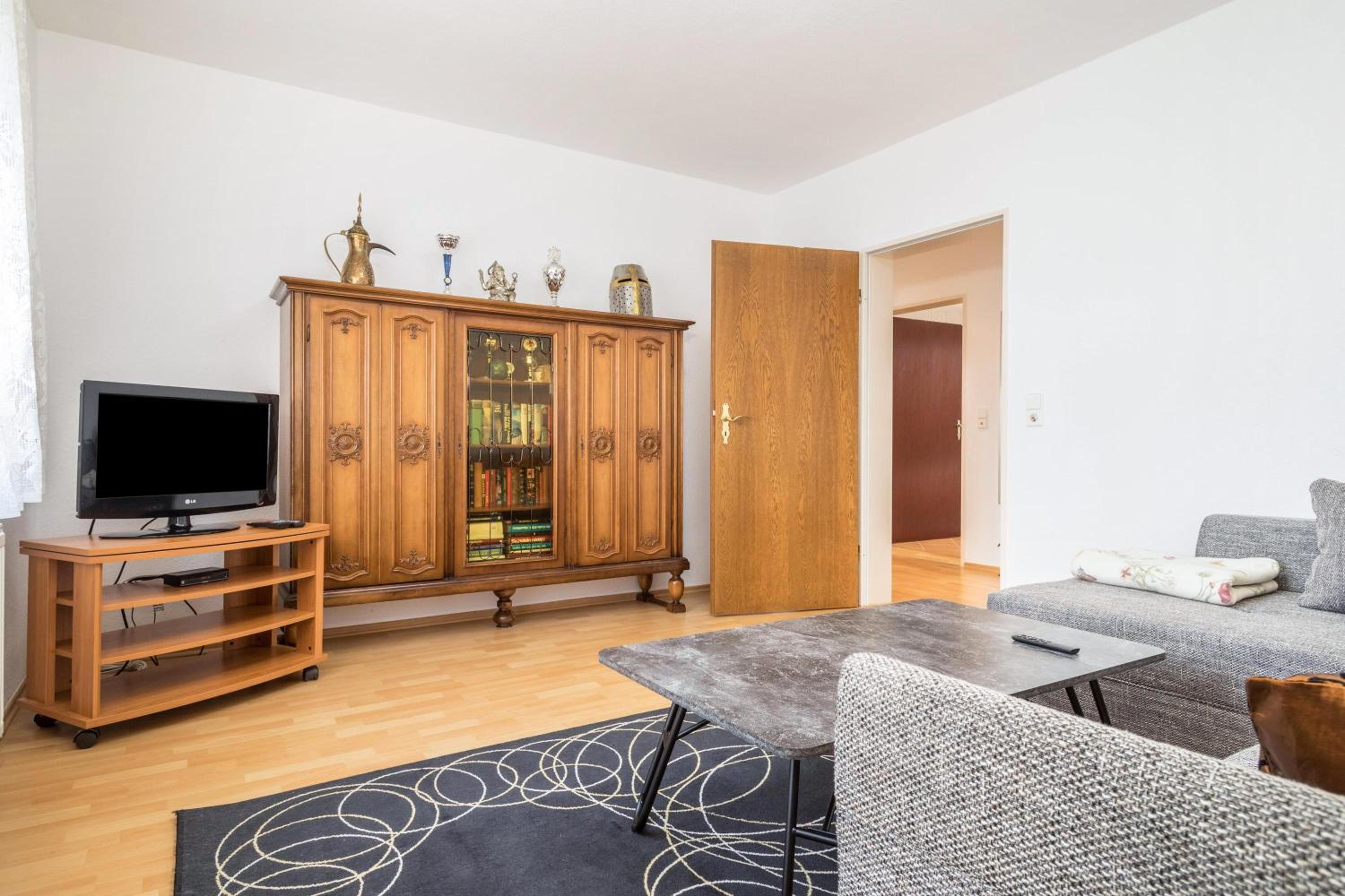 One-Bedroom Apartment with Garden View