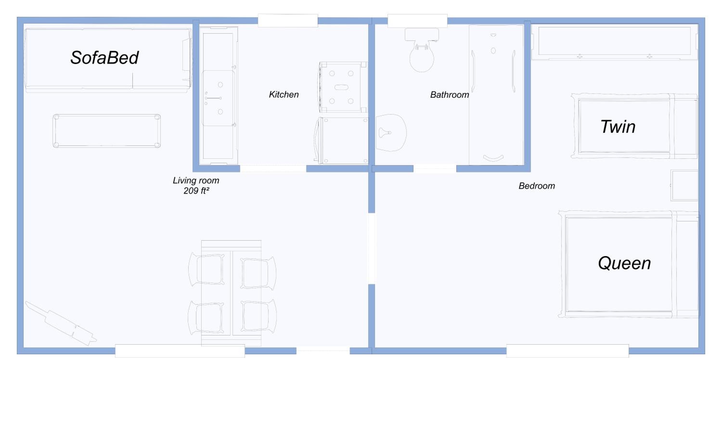 One-Bedroom Suite - Birchgrove 11
