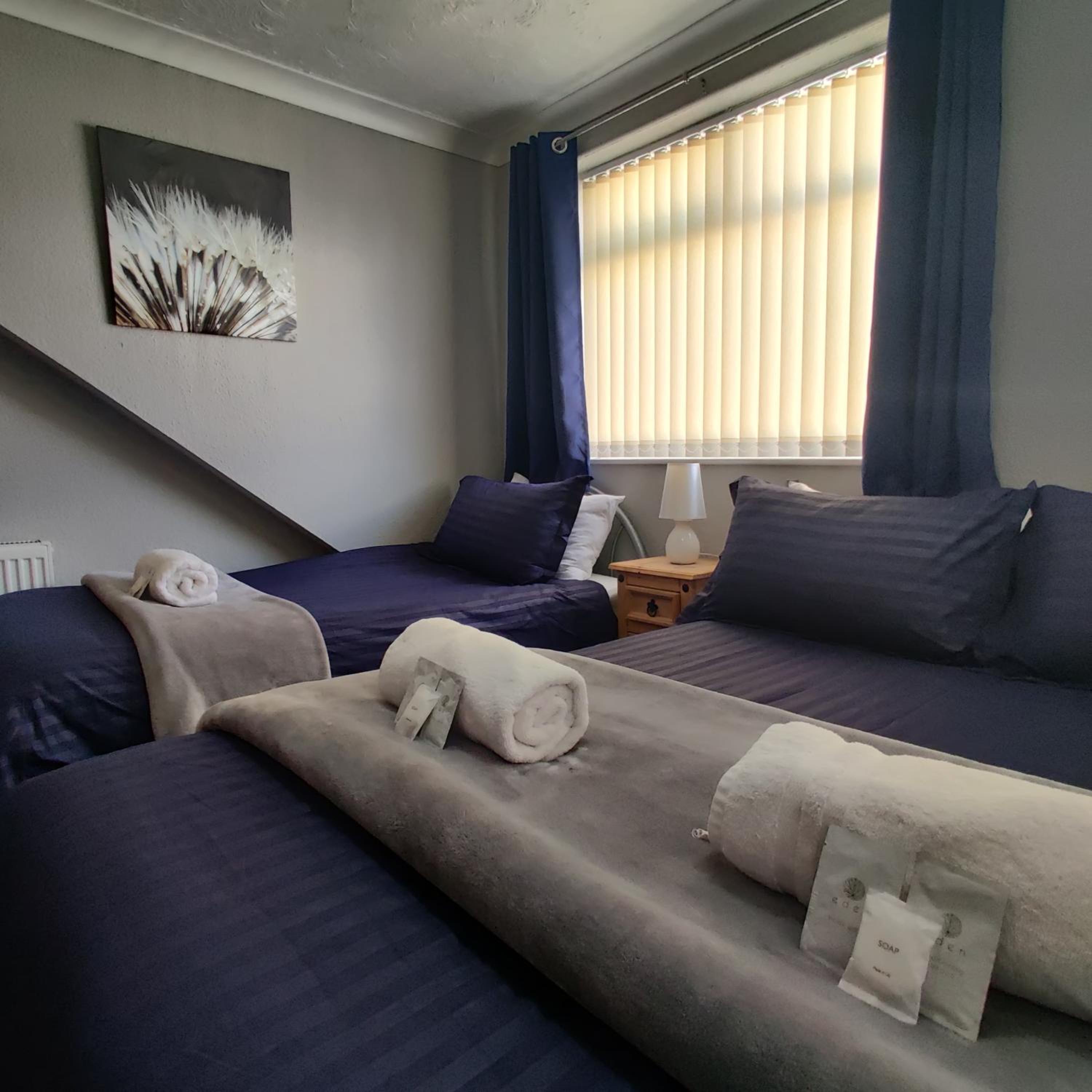 Large Family Room With Private Bathroom