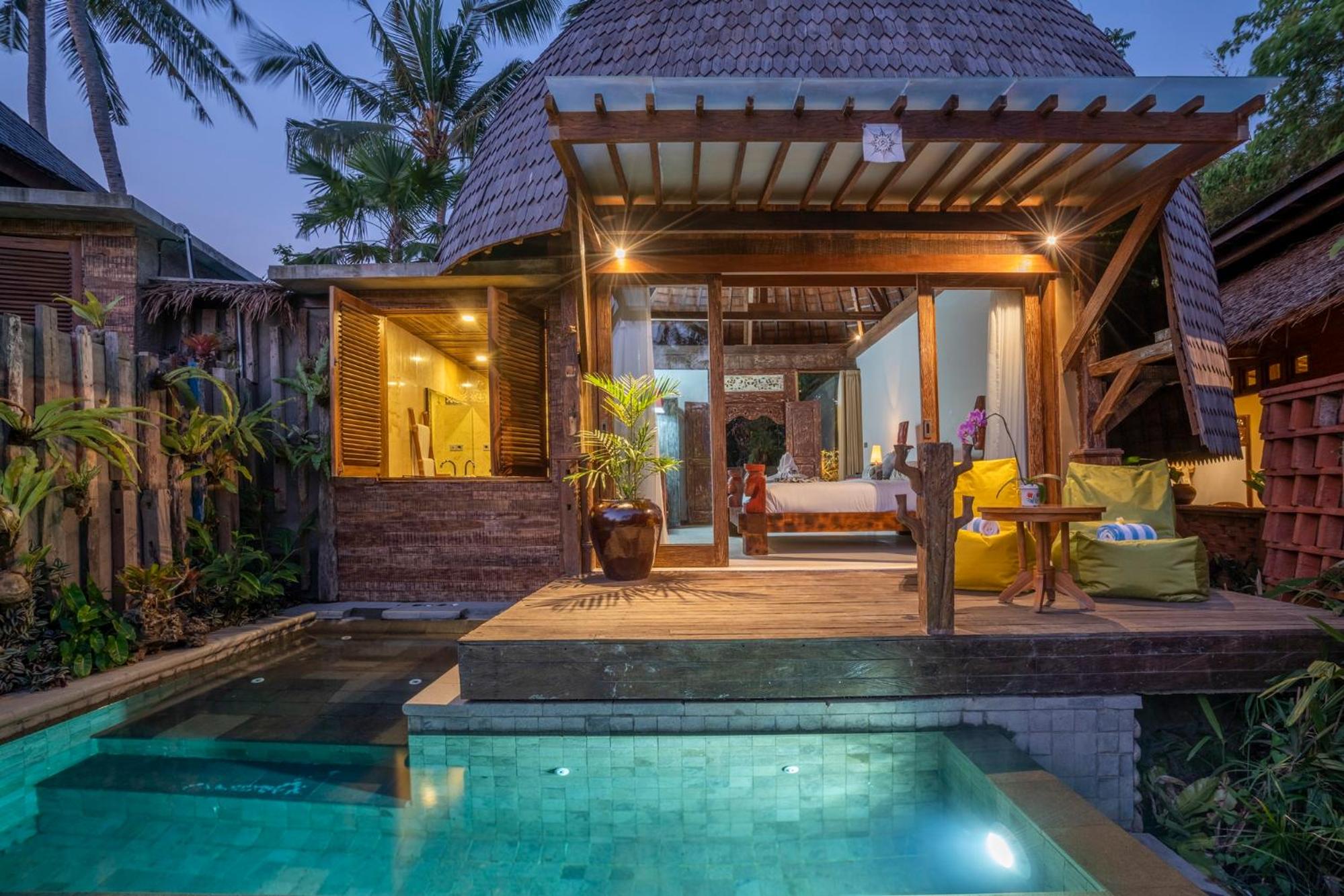 Ethnic One-Bedroom Villa with Plunge Pool