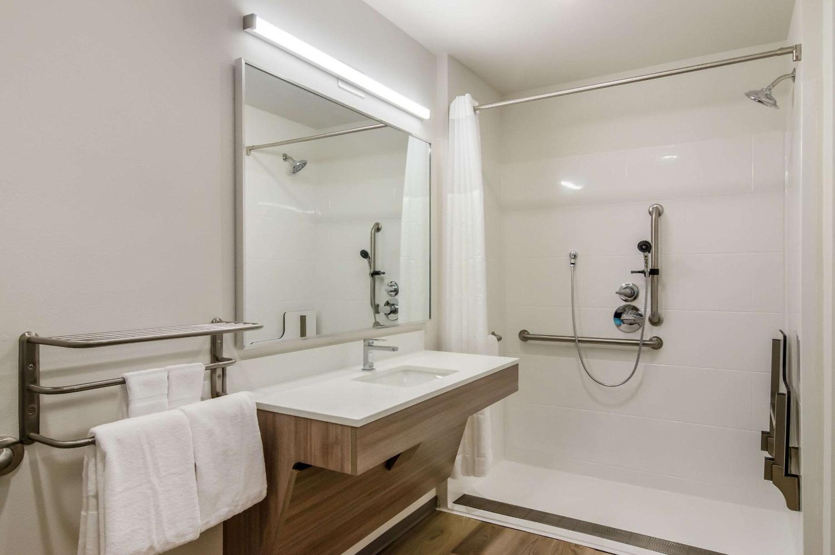 Queen Room with Roll-In Shower - Accessible/Non-Smoking