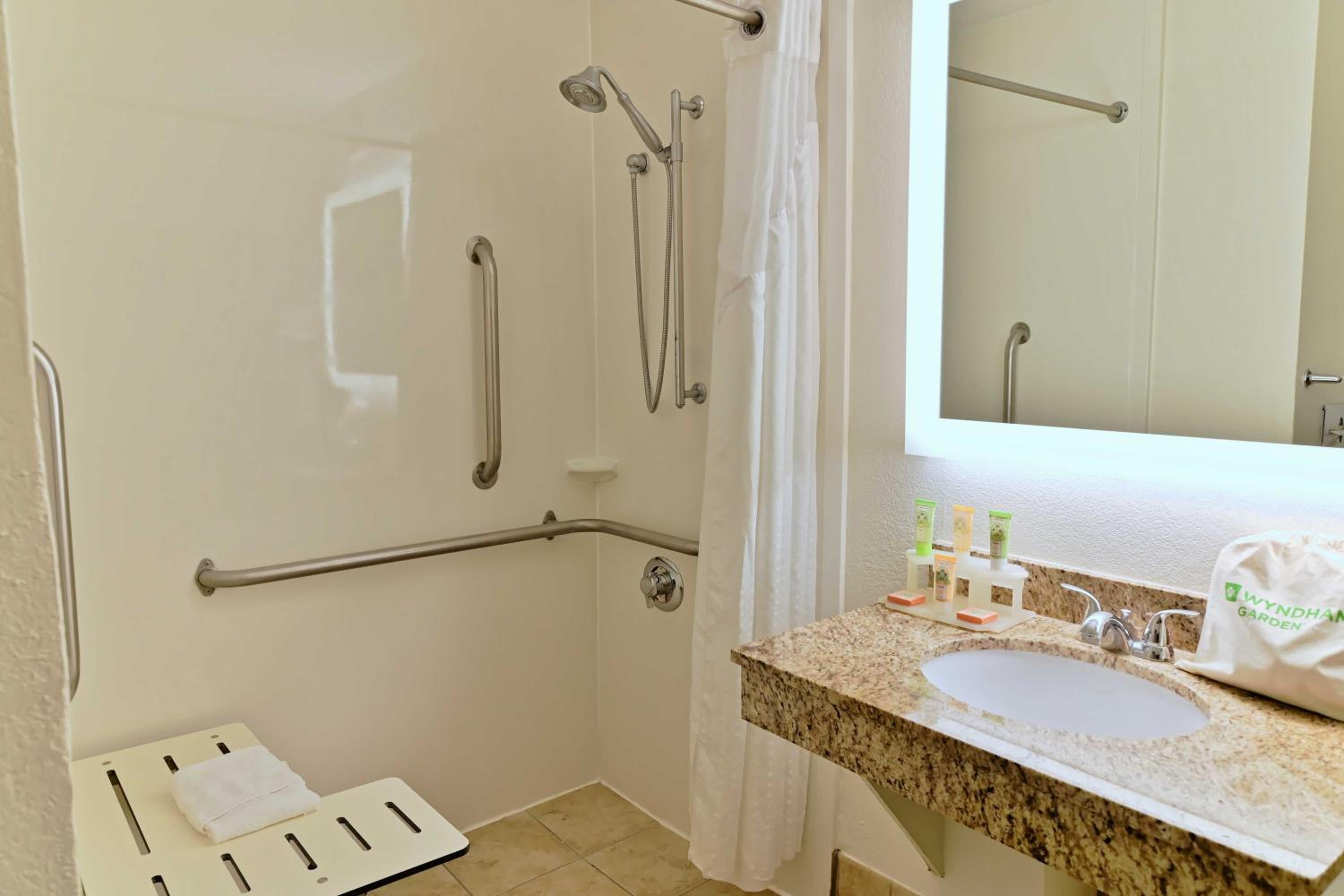 King ADA Roll-In Shower Non-Smoking photo 3