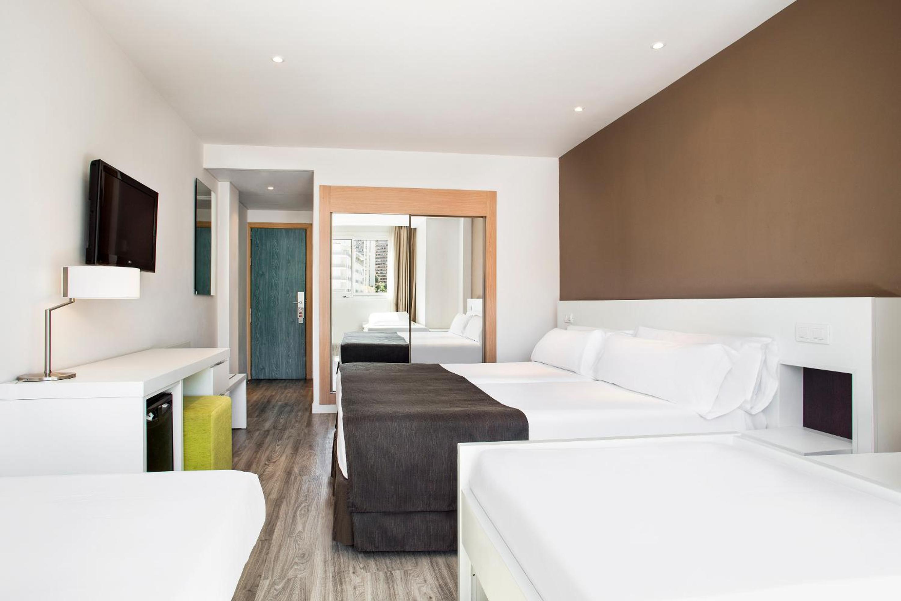 Experience comfort in our stylish hotel room.