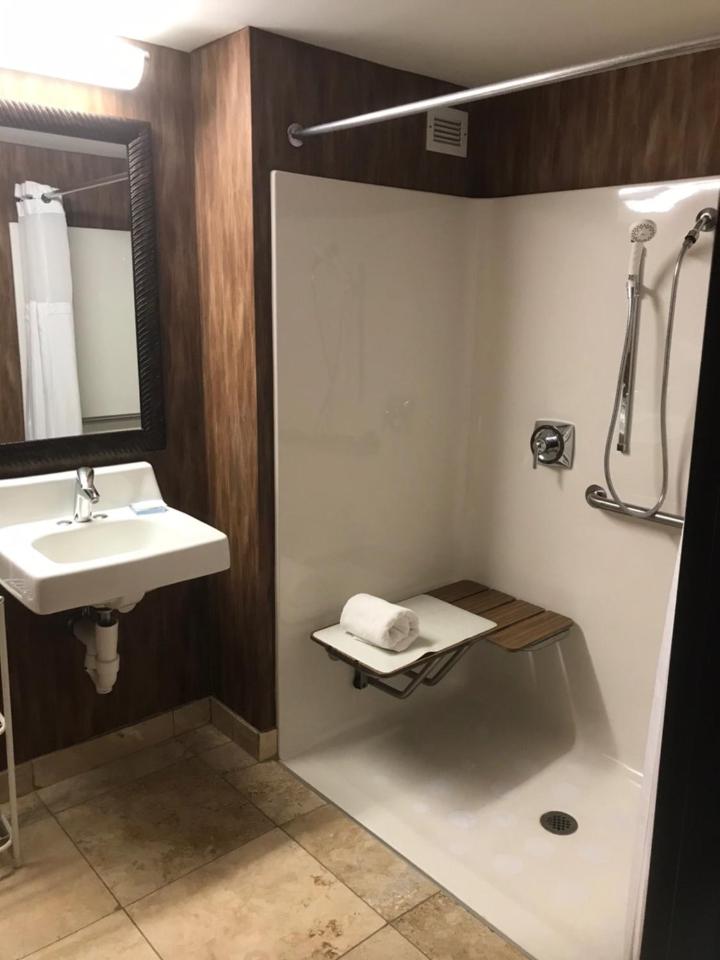 1 King Bed, Mobility Accessible Suite, Roll-In Shower, Non-Smoking - Photo 4