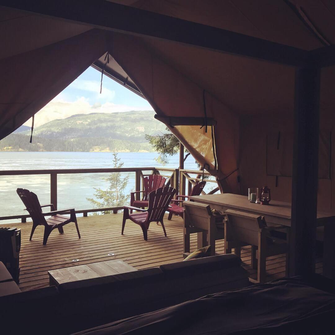 Cliffside Glamping Tent with Bunk beds photo 2