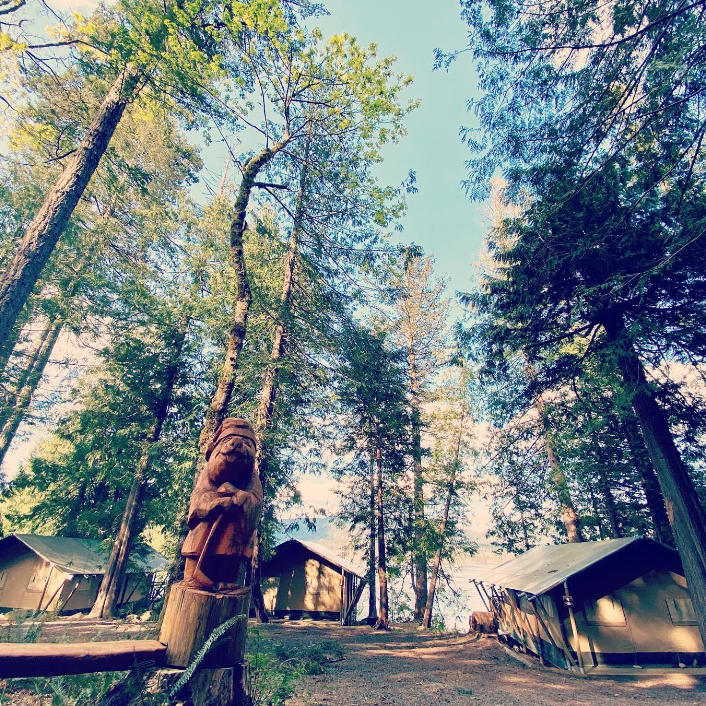 Cliffside Glamping Tent with Bunk beds photo 3