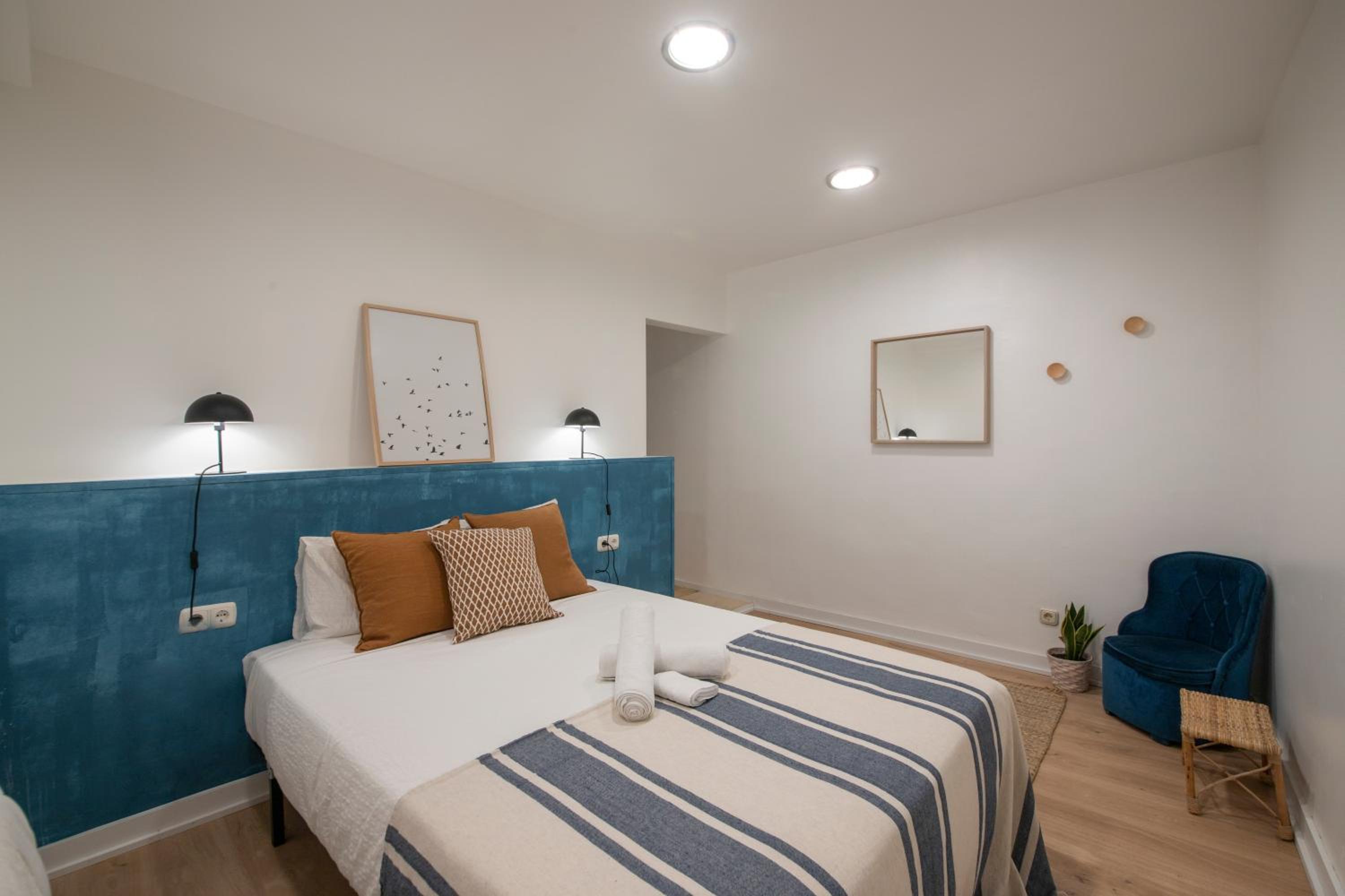 Habitación doble con baño compartido