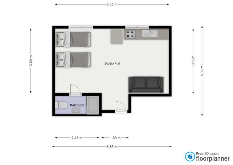 Studio Apartment 2 photo 3