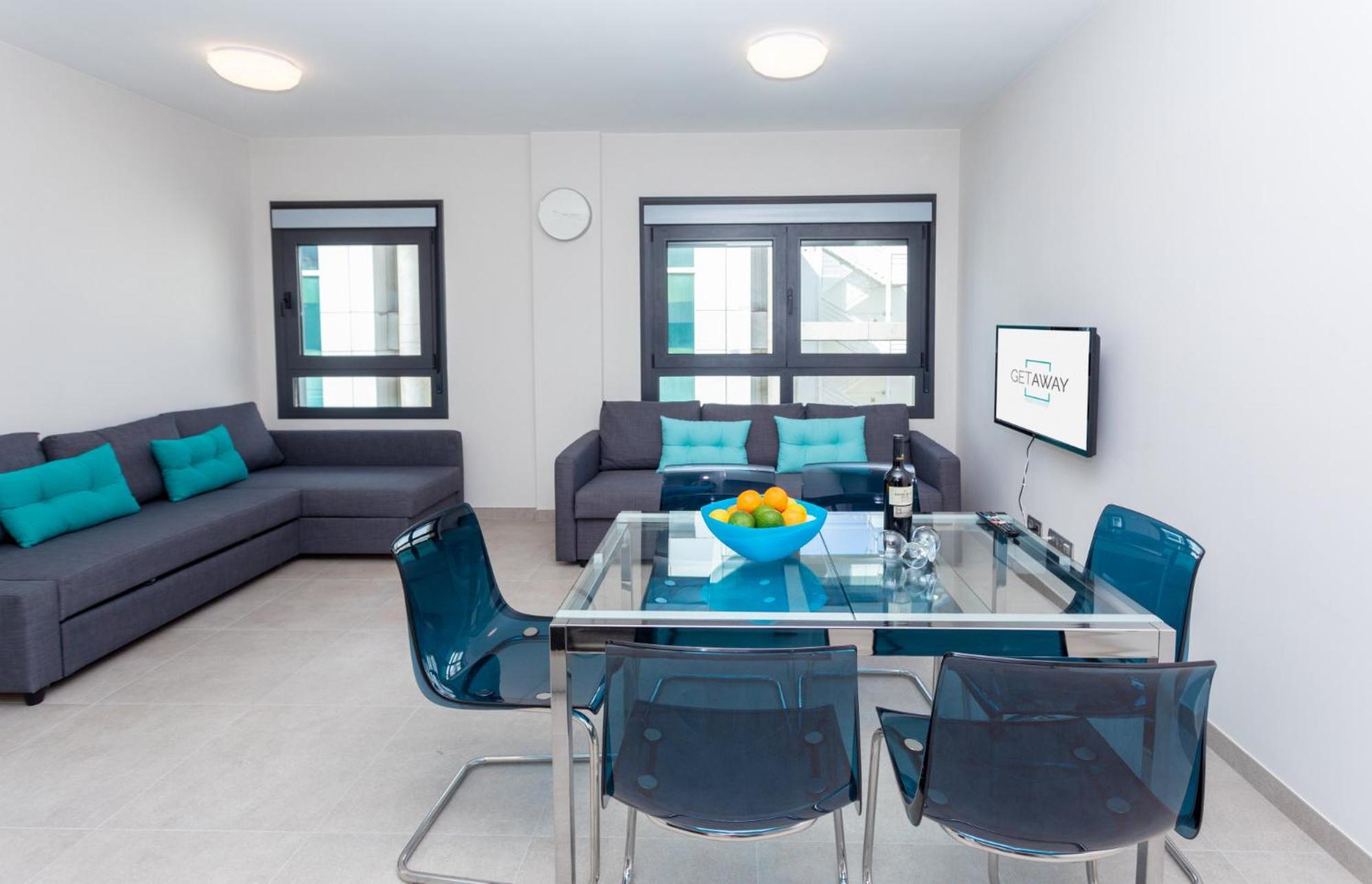 Apartamento de dos habitaciones