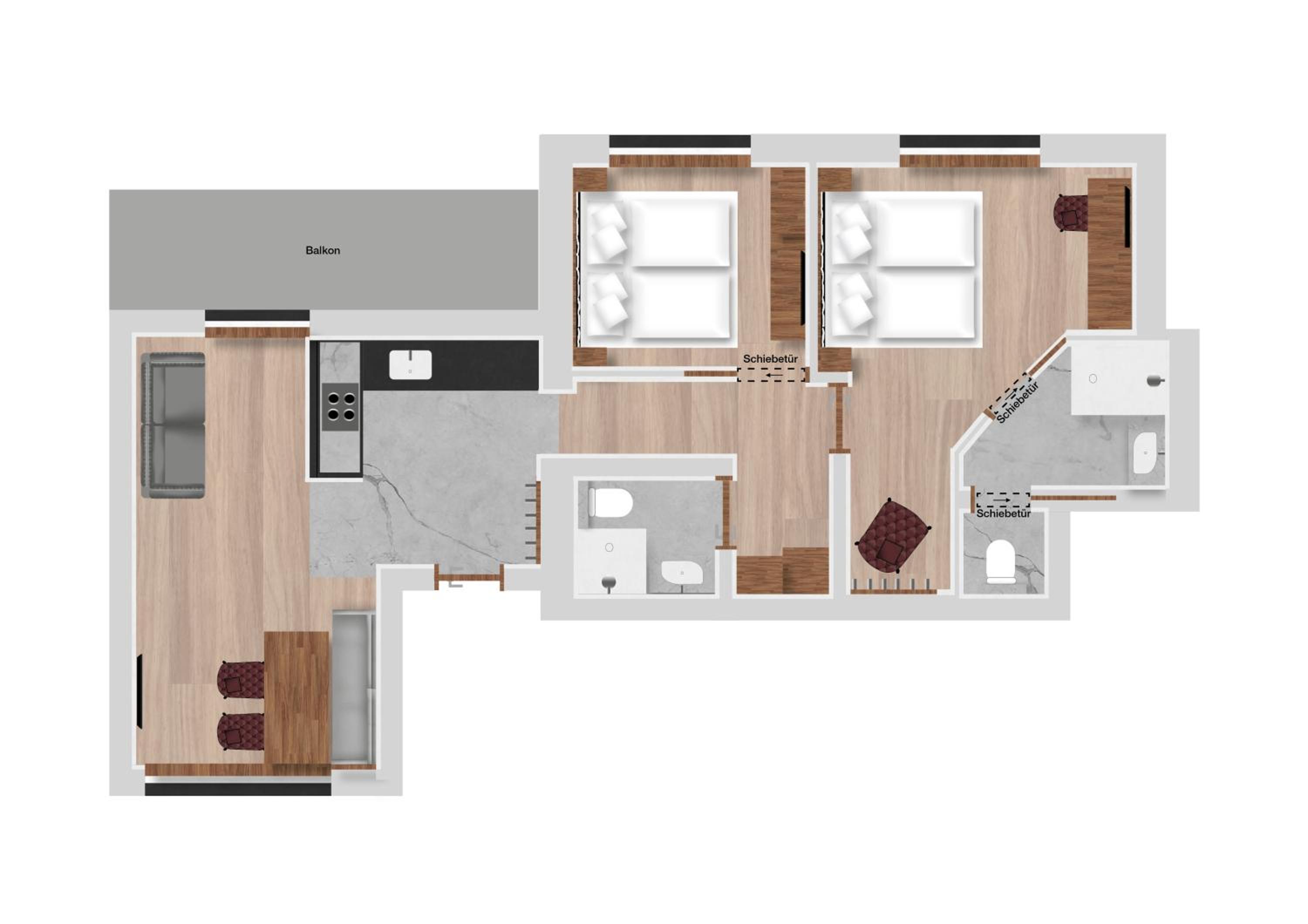 Two-Bedroom Apartment