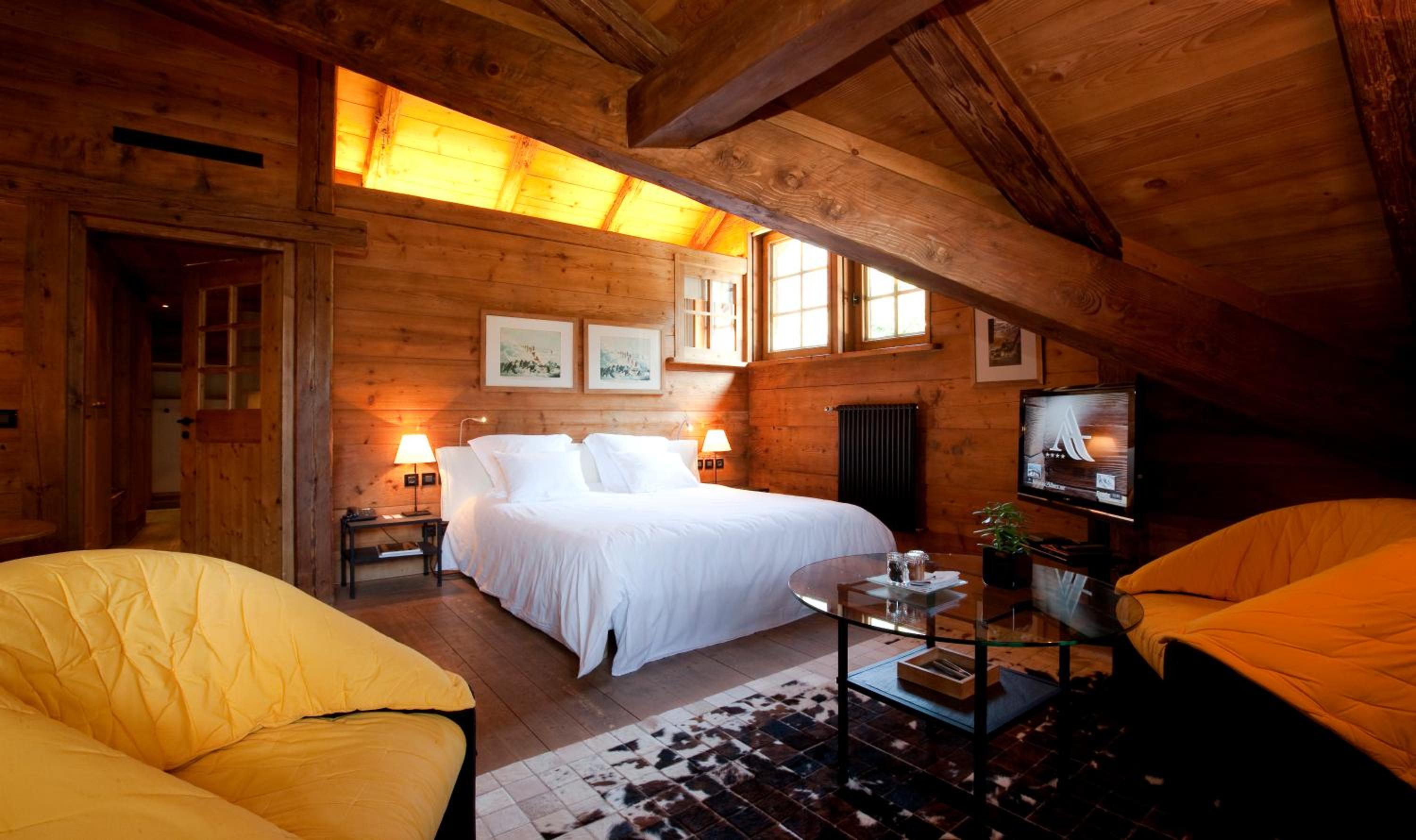 Prestige Double or Twin Room with Fireplace - La Ferme photo 3
