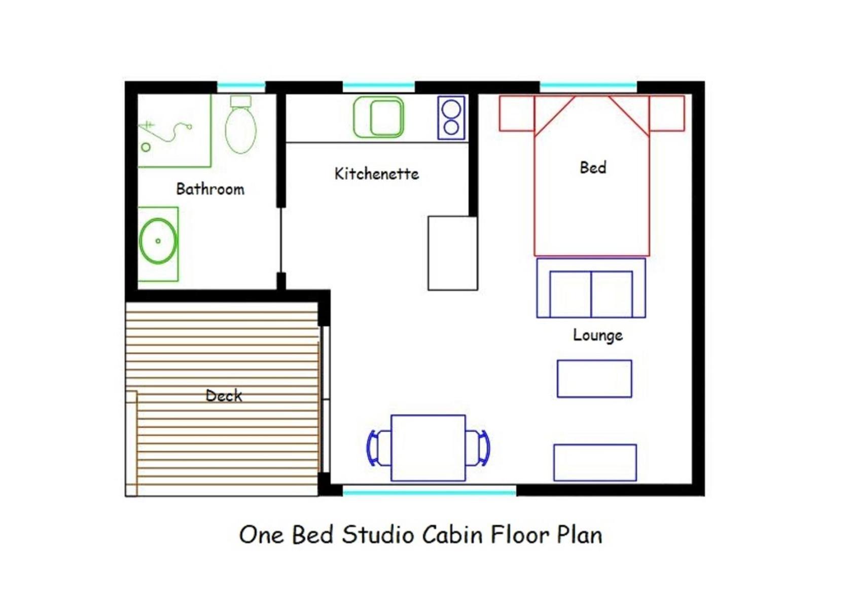 One-Bedroom Studio Cabin photo 2