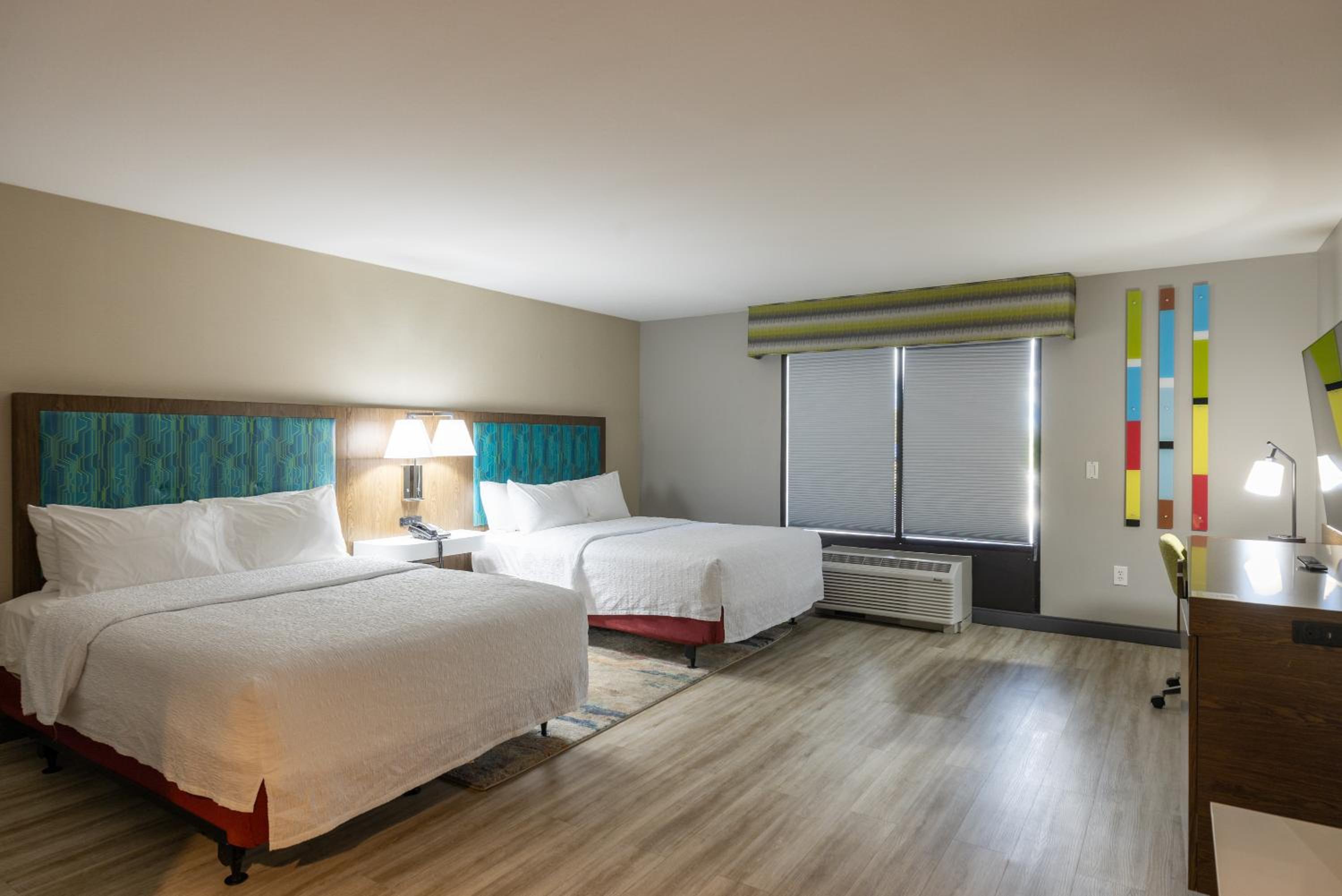Queen Room with Two Queen Beds and Roll-In Shower - Disability Access/Non-Smoking