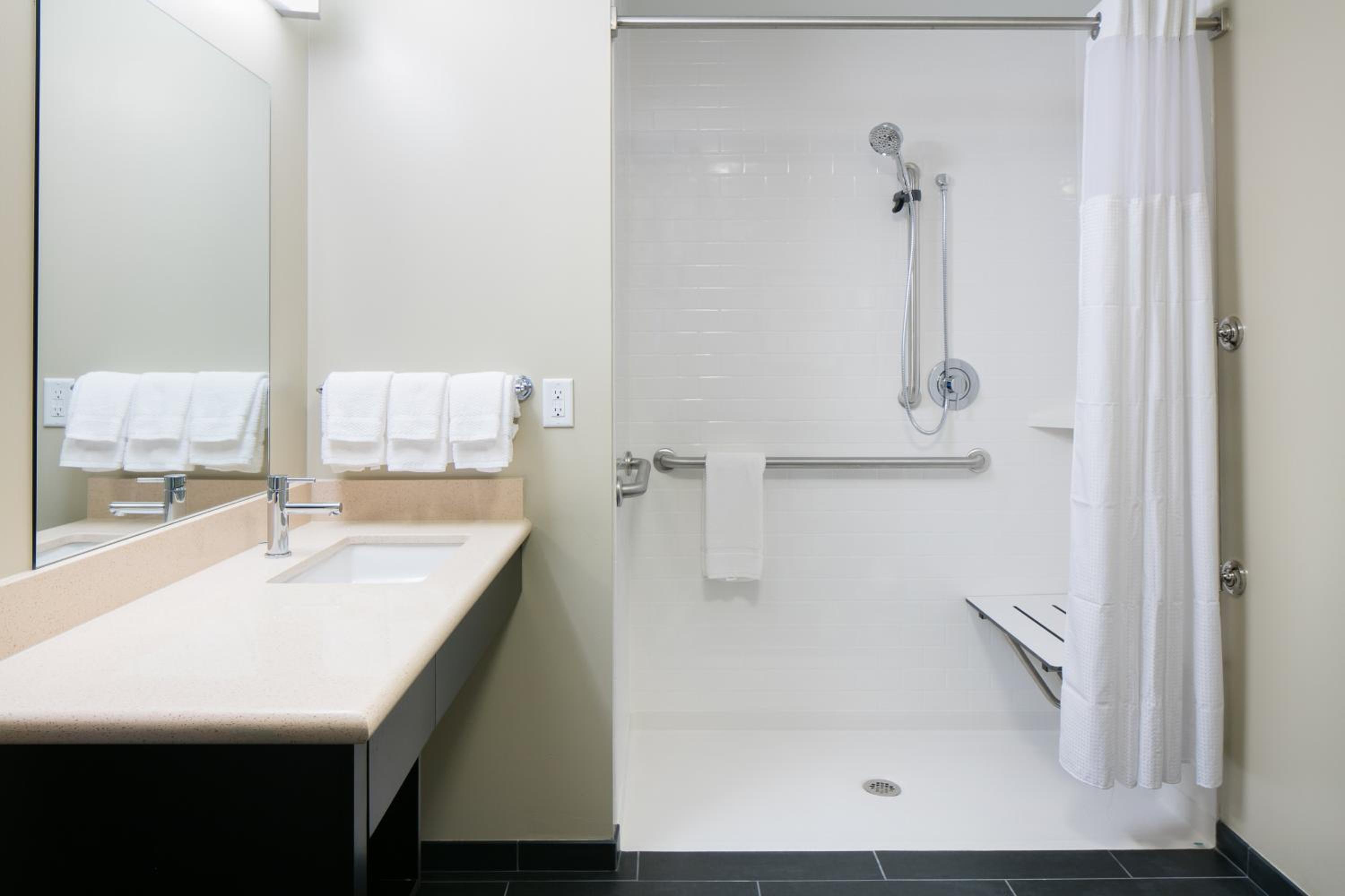 Queen Studio Suite with Roll in Shower