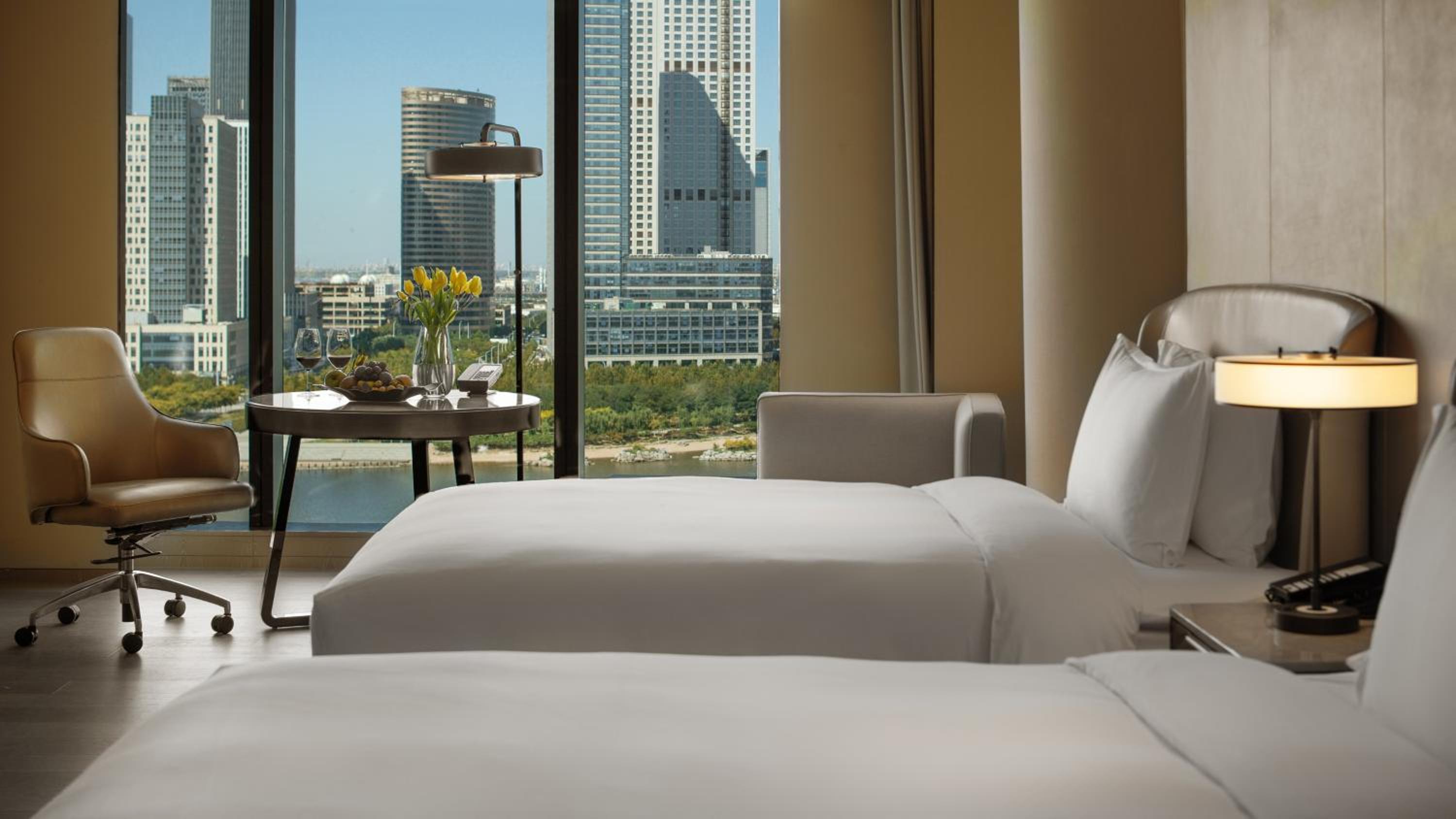 Premium Twin Room with Lounge Access and River View