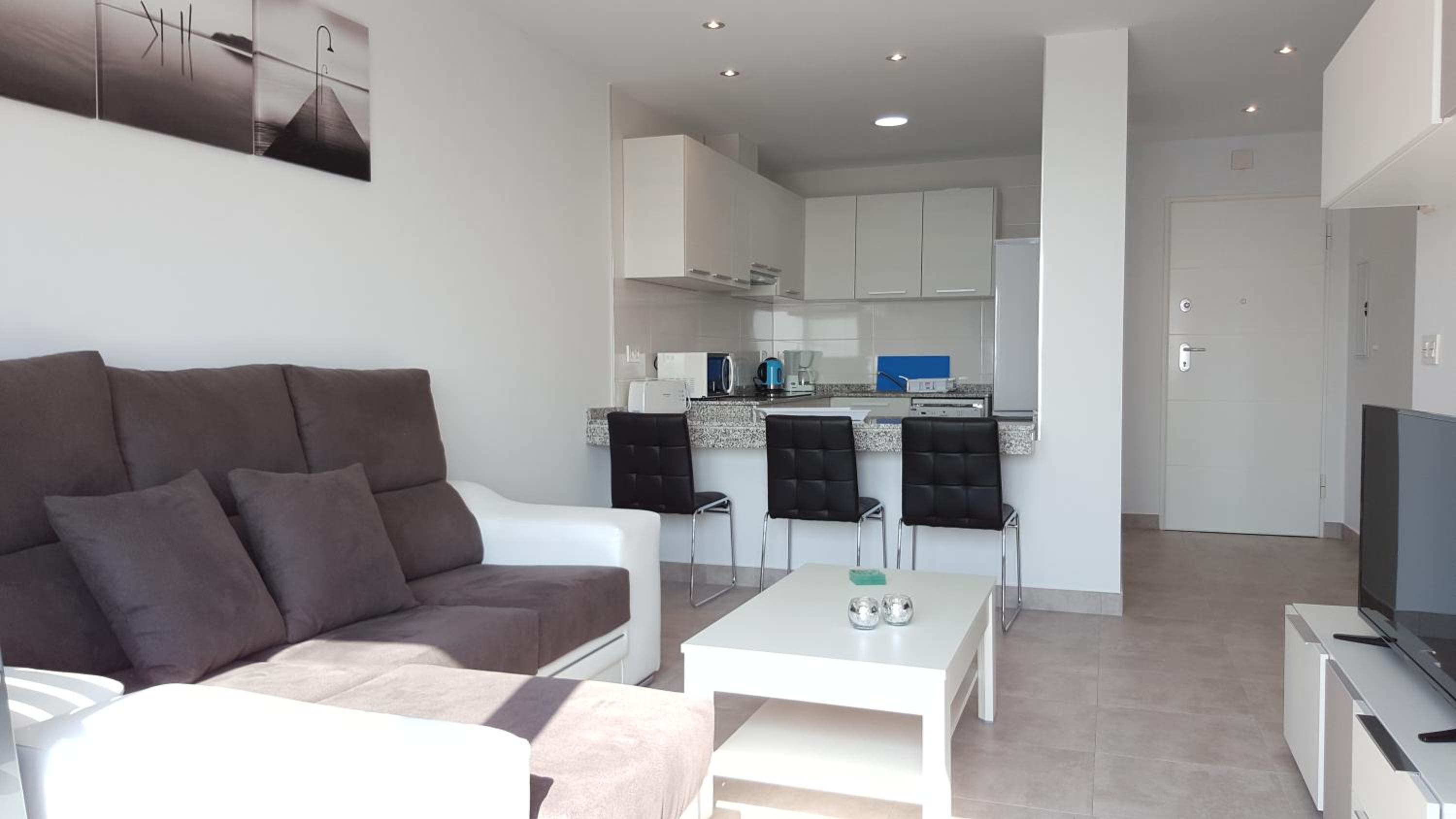 Apartamento con vista al mar