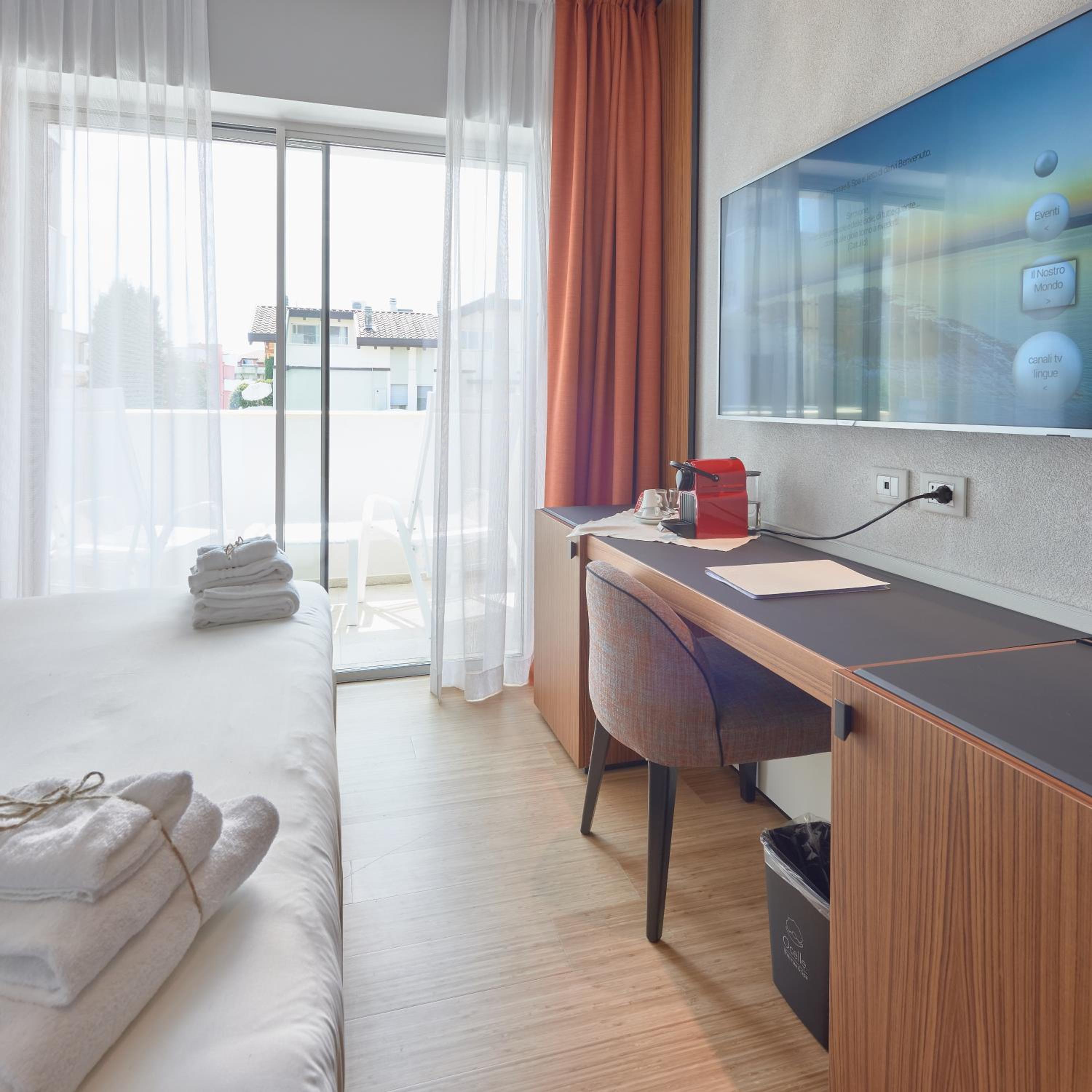 Deluxe Double or Twin Room with Balcony and Spa Access