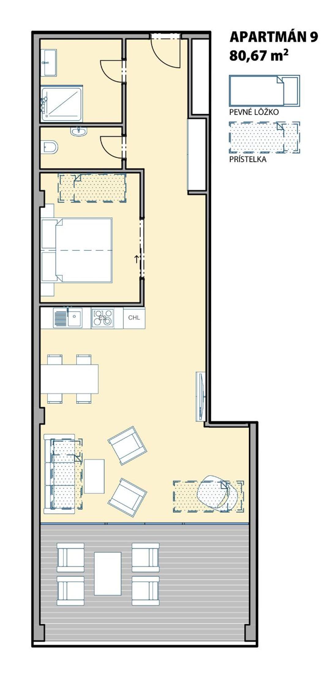 Apartment with Terrace - Photo 3