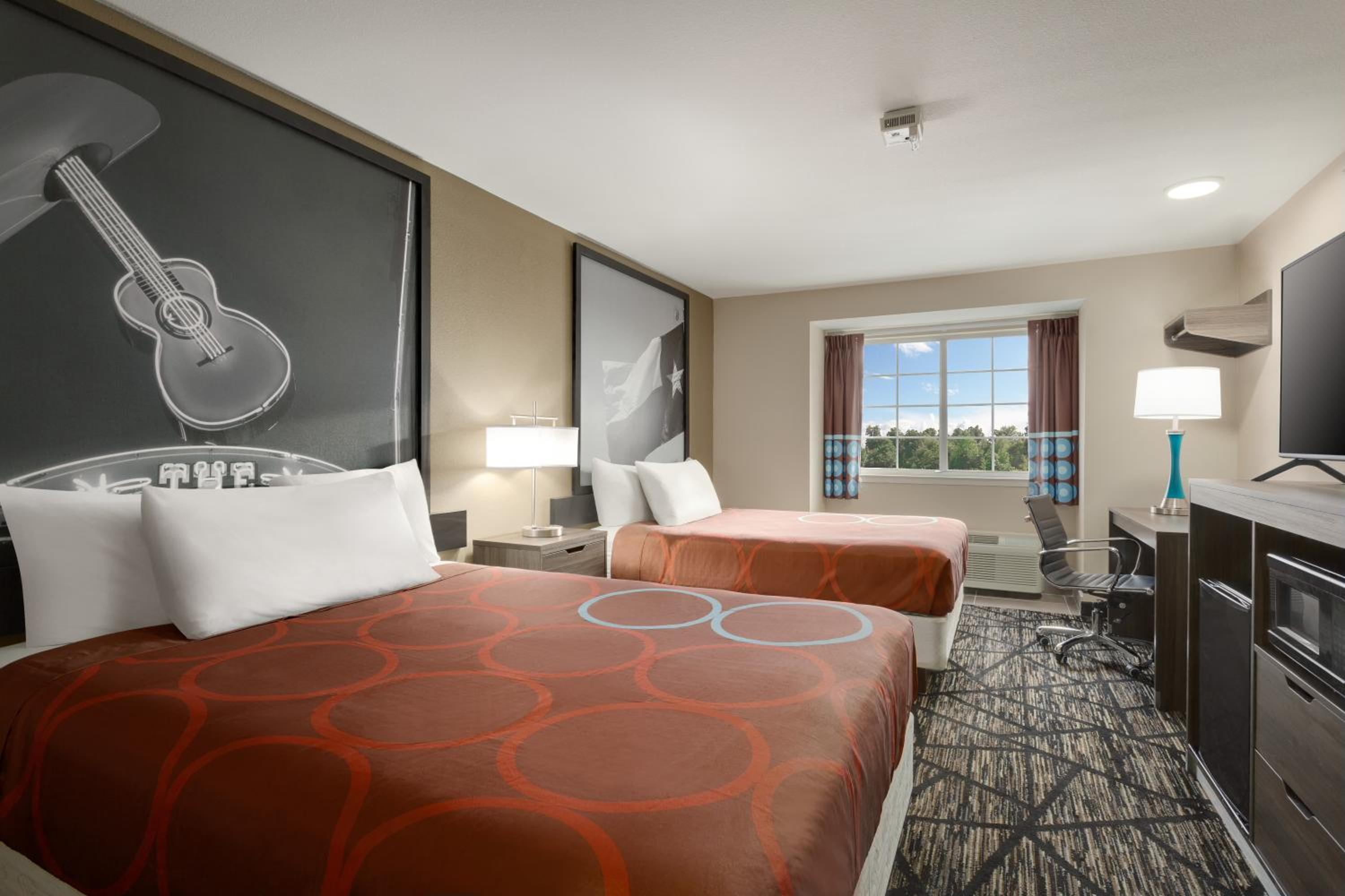 2 Queen Beds, Mobility/Hearing Impaired Accessible Room, Non-Smoking