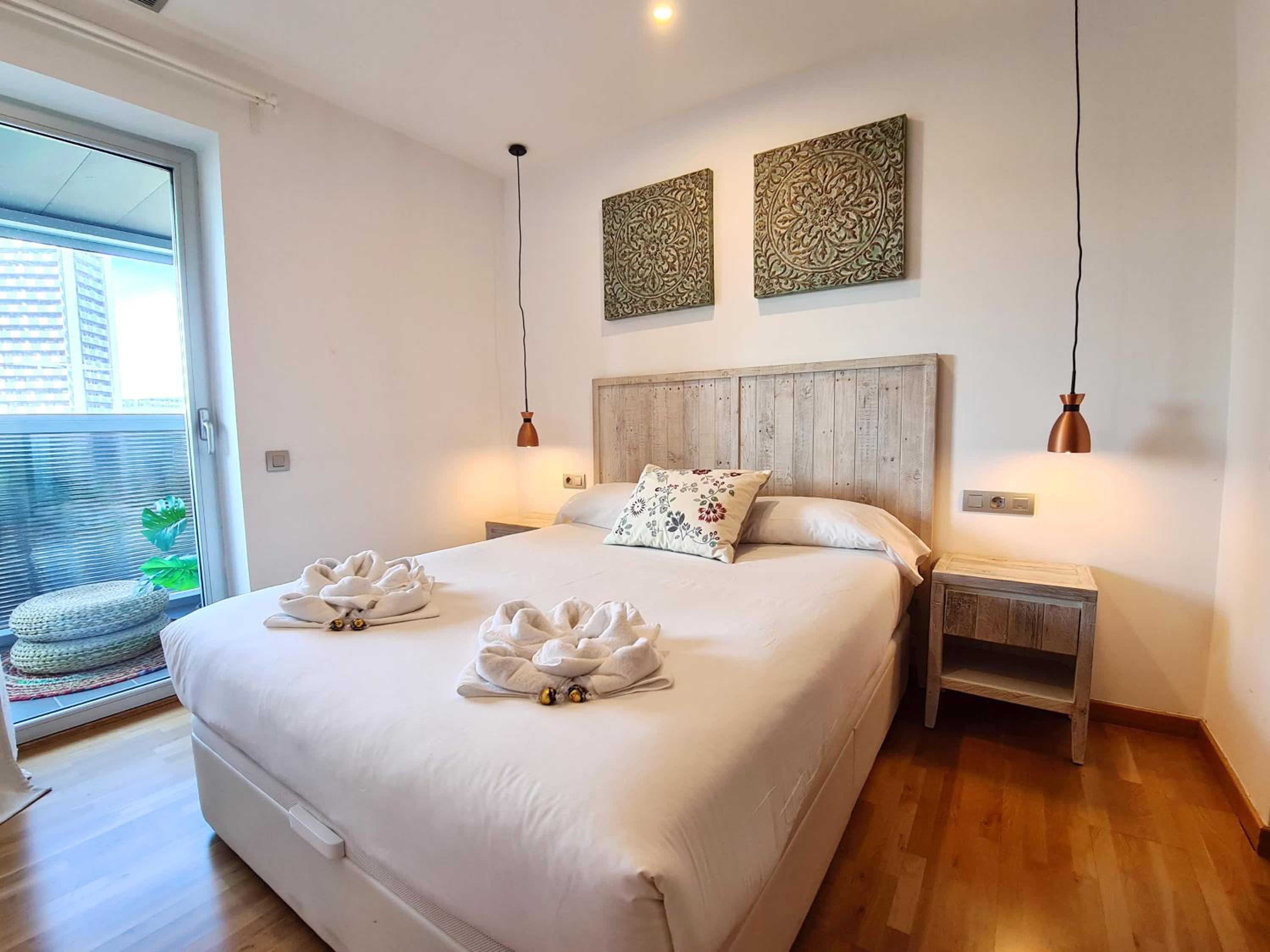 Apartamento de una habitación con terraza