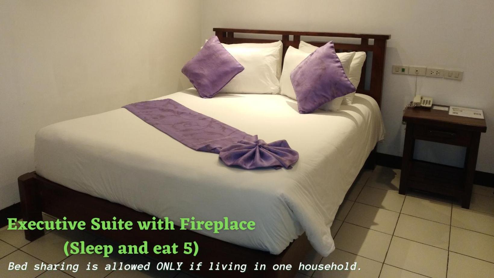Executive Suite with Fireplace