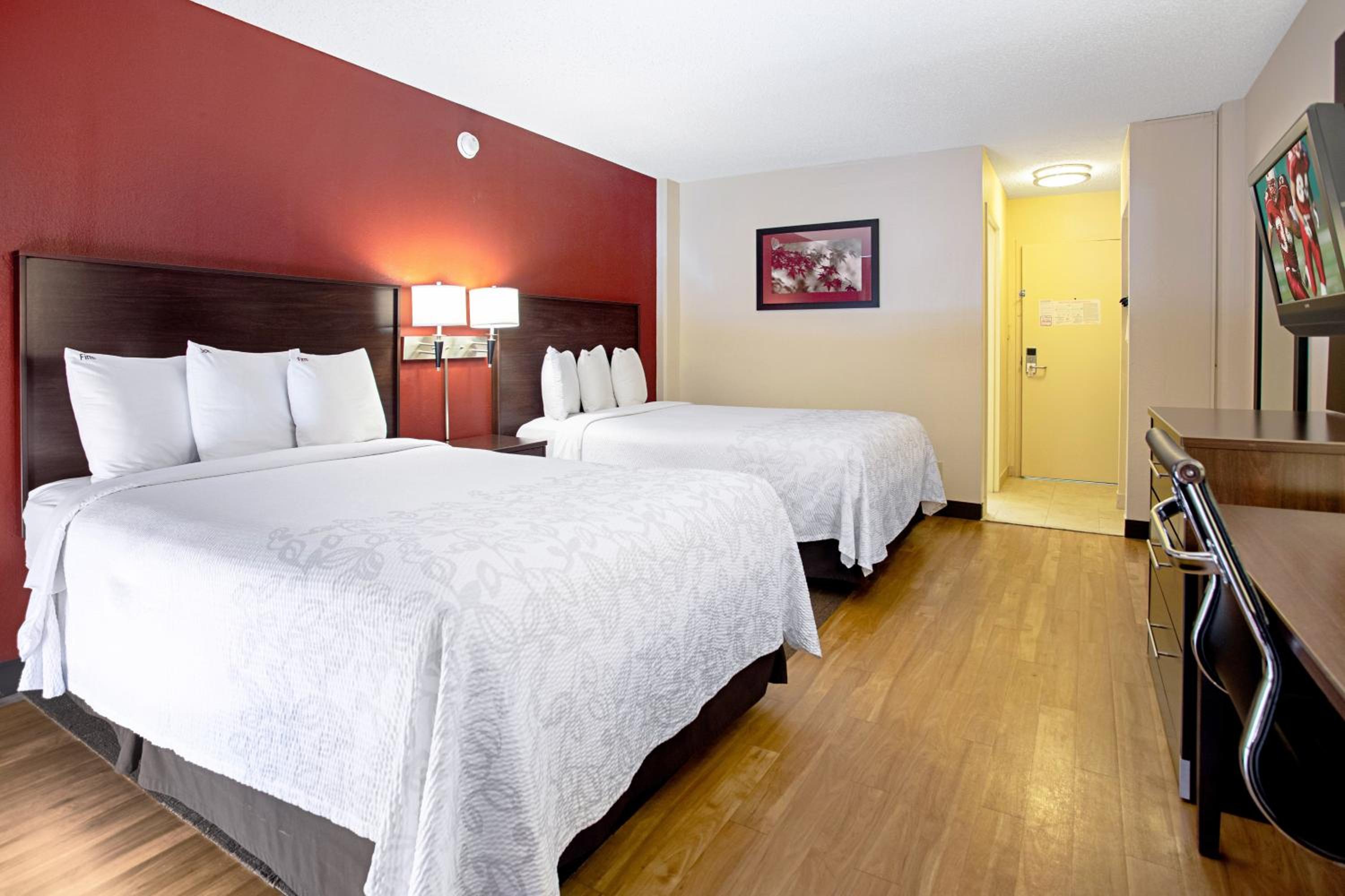 Premium Room With Two Double Beds Poolside Smoke Free (Upgraded Bedding And Snack Box)