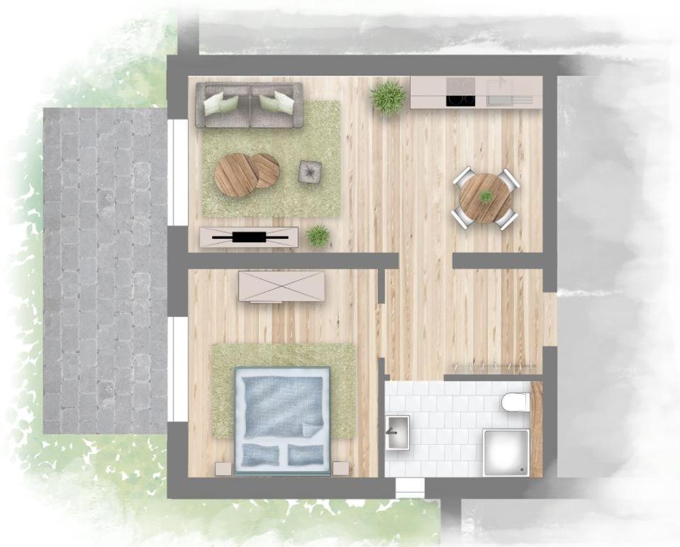 One-Bedroom Apartment with Terrace - Photo 4