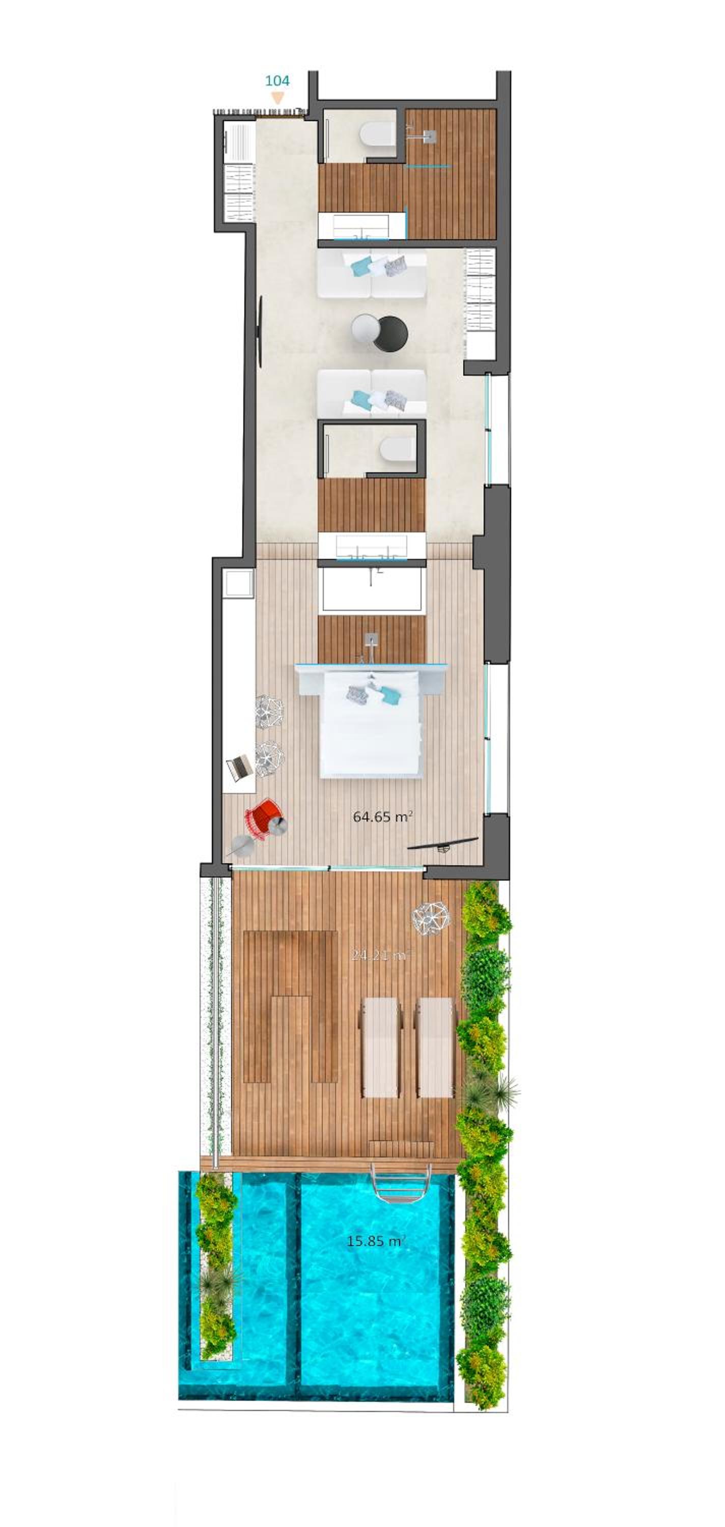 Dream Suite with Private Pool and Sea View