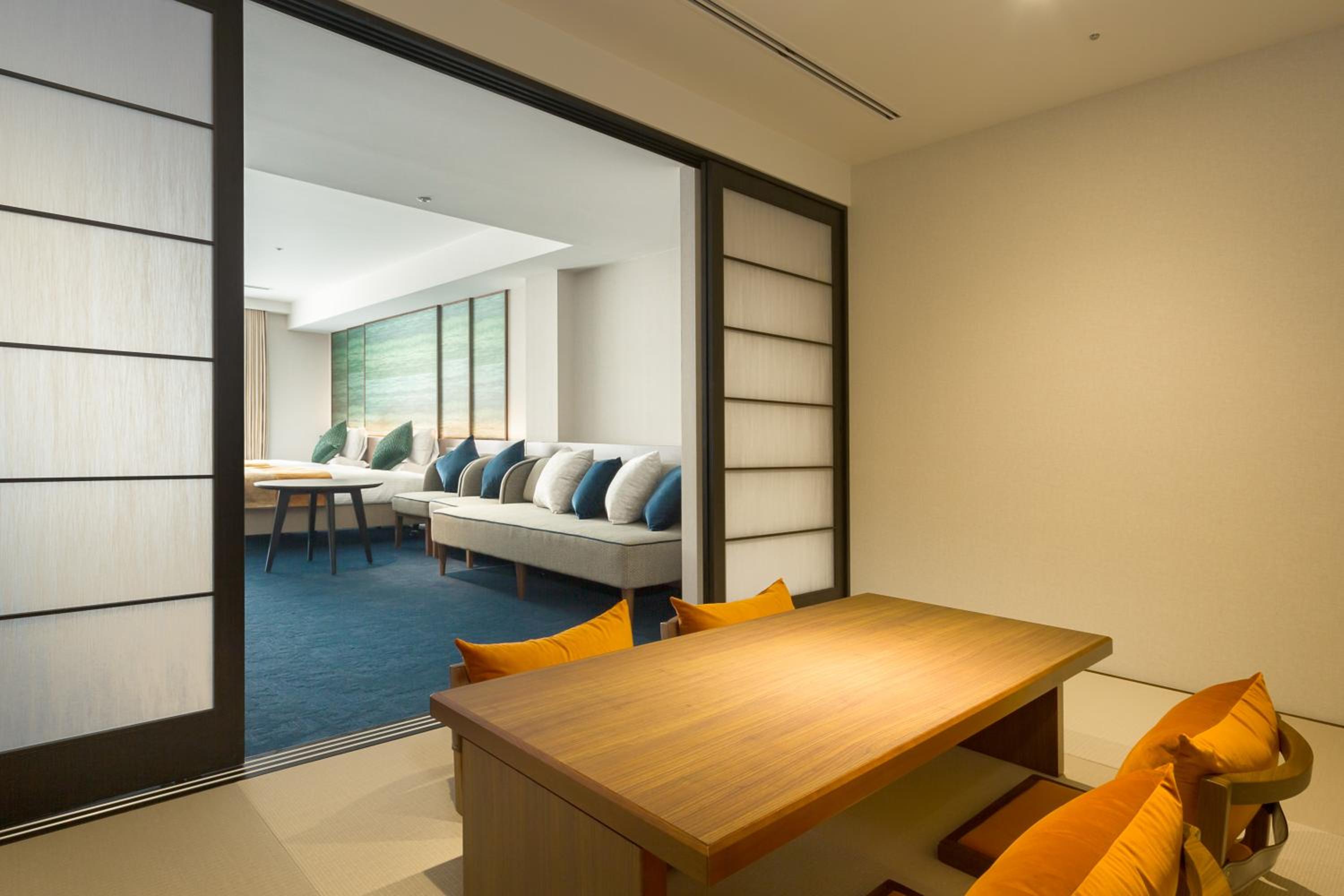 Superior Room with Tatami Area and Open-Air Bath - River Front Terrace - Non-Smoking photo 2