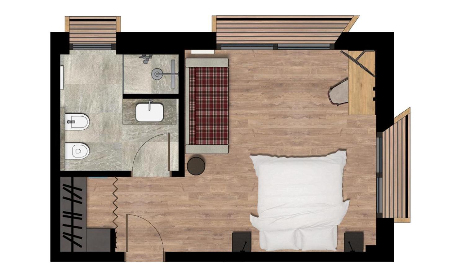 Deluxe Double or Twin Room with City View photo 2