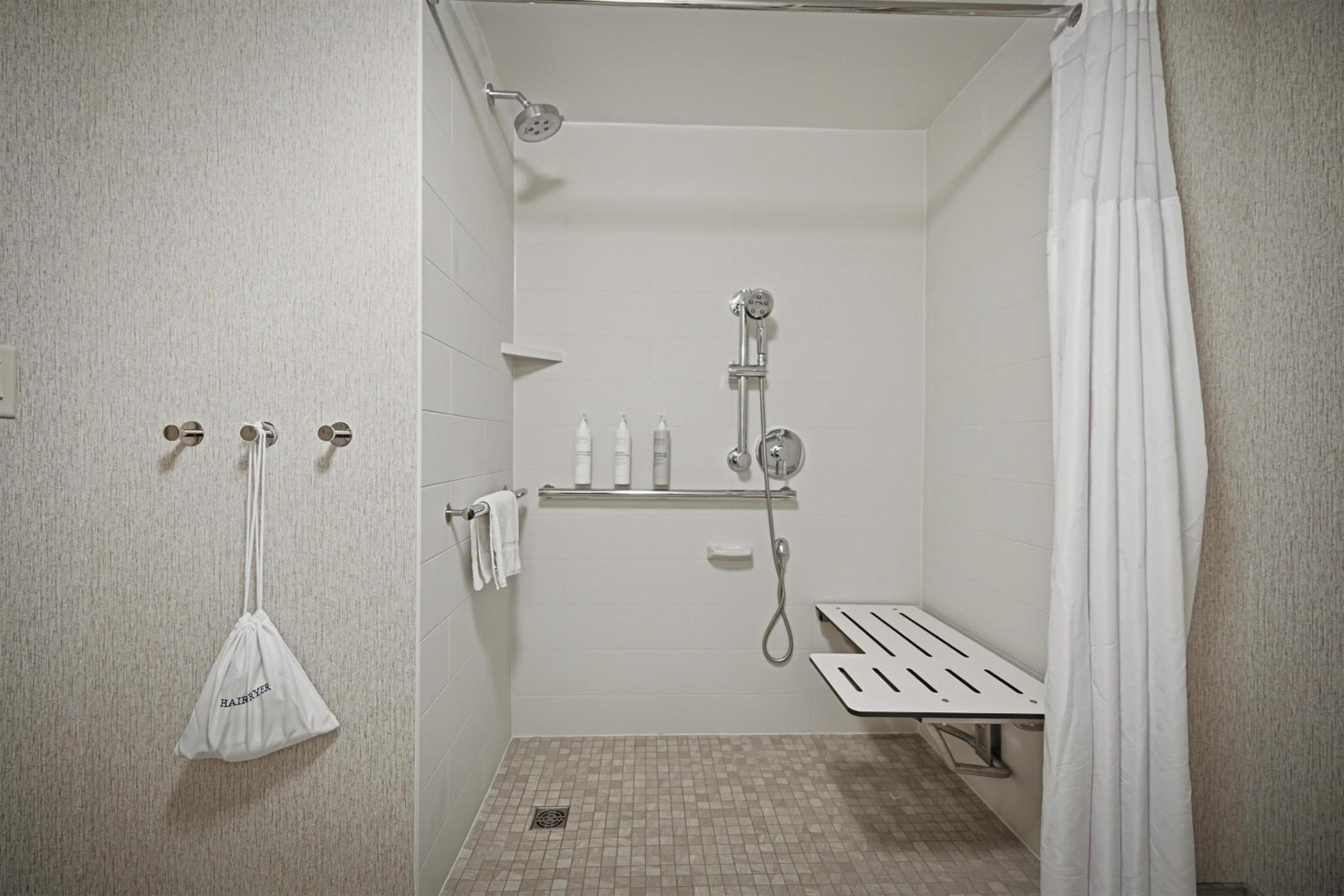 King Room with Roll-In Shower - Mobility/Hearing Accessible